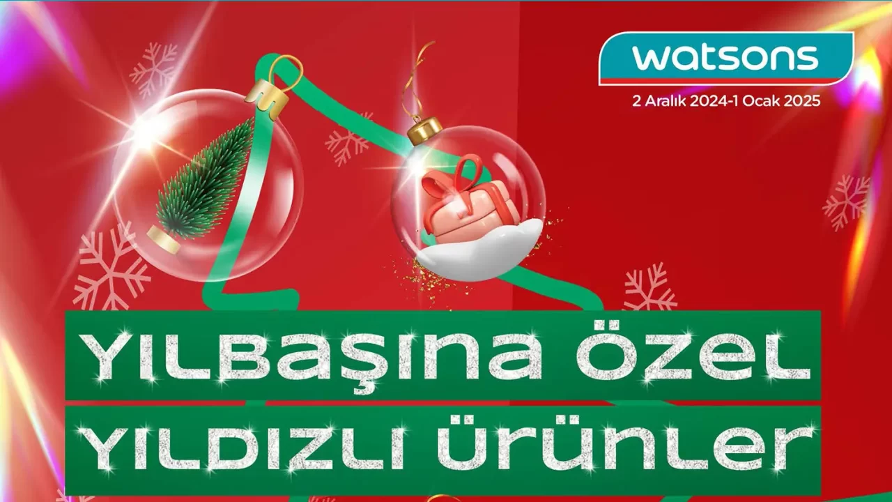 Watsons ARALIK Kataloğu 2024 – 12. Aktüel Katalog