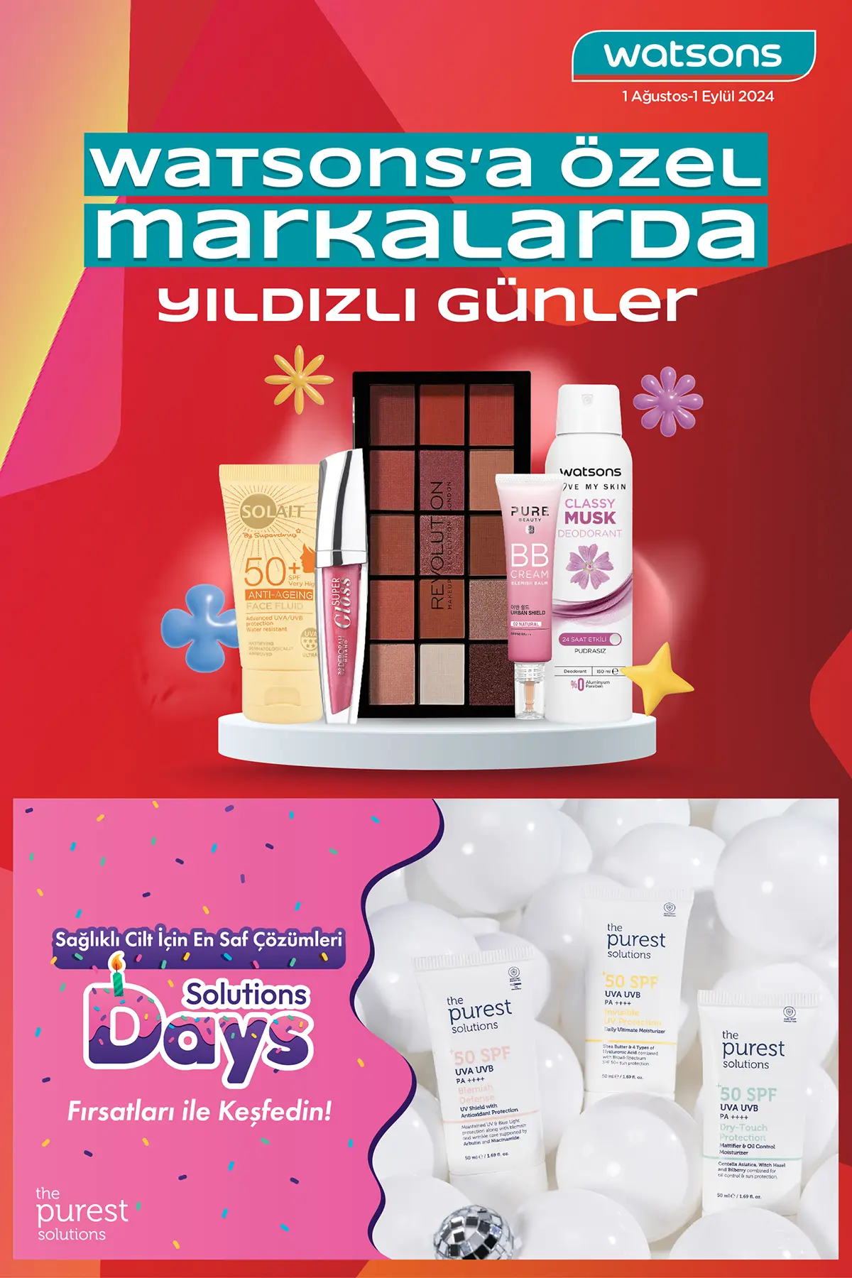 Watsons Ağustos 2024 Aktüel Ürünler Kataloğu 1. Sayfa