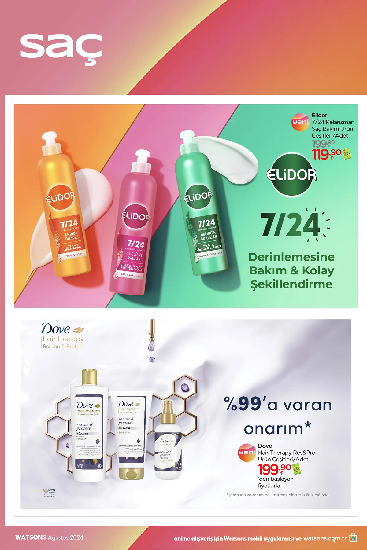 Watsons Ağustos 2024 Aktüel Ürünler Kataloğu 30. Sayfa