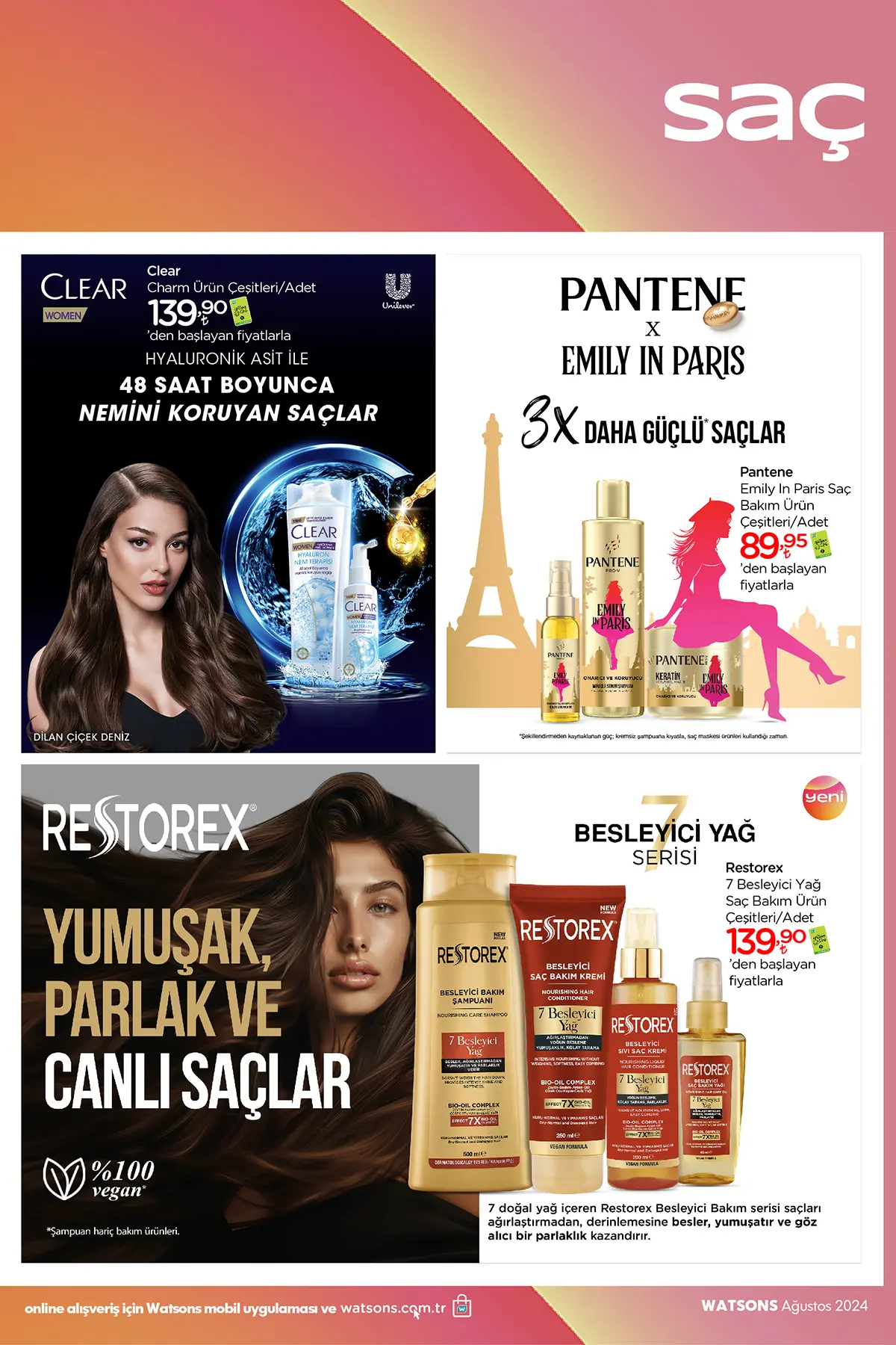 Watsons Ağustos 2024 Aktüel Ürünler Kataloğu 31. Sayfa