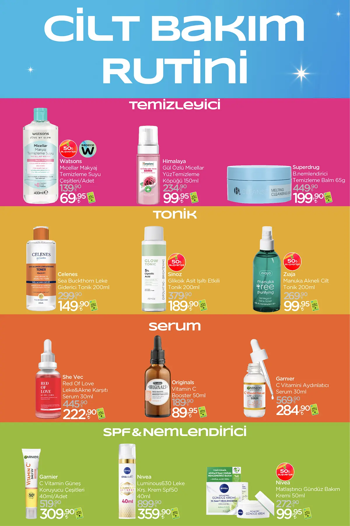 Watsons Ekim 2024 Aktüel Ürünler Kataloğu 7. Sayfa
