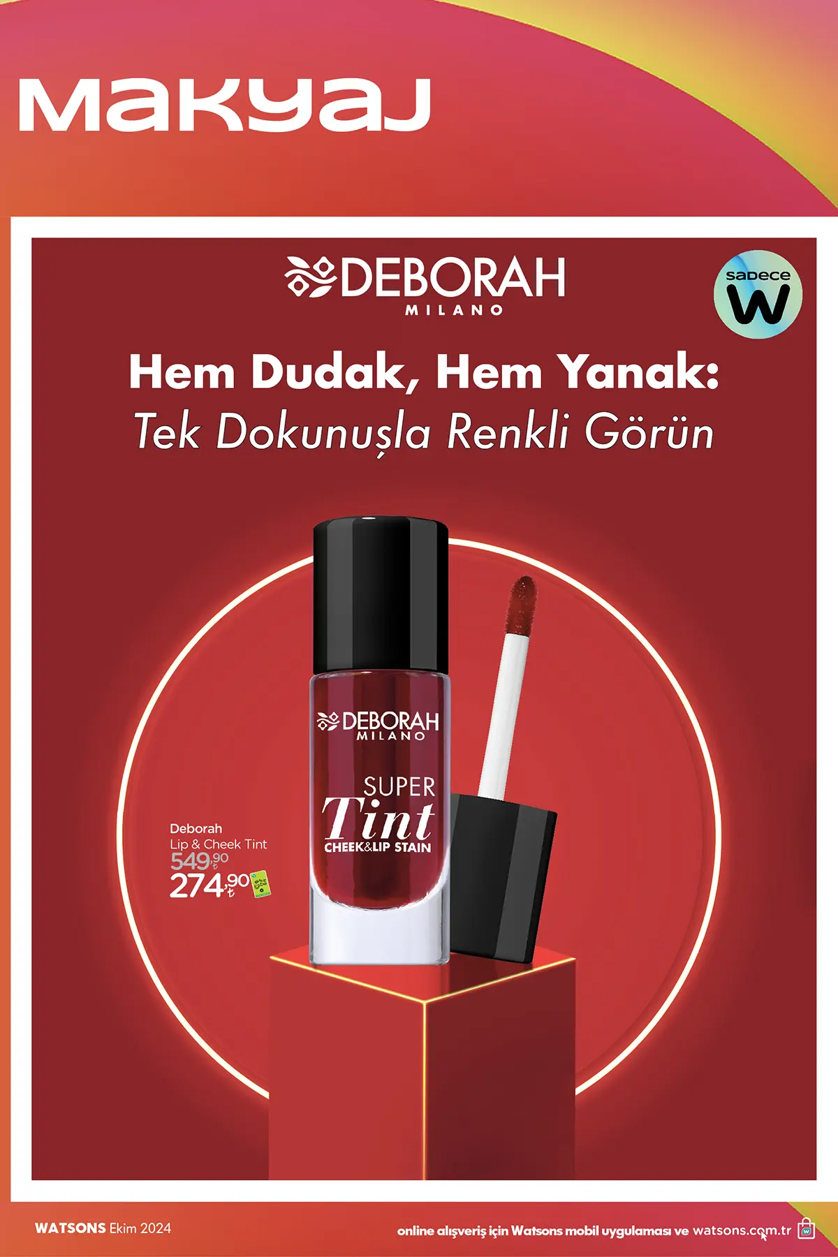 Watsons Ekim 2024 Aktüel Ürünler Kataloğu 10. Sayfa
