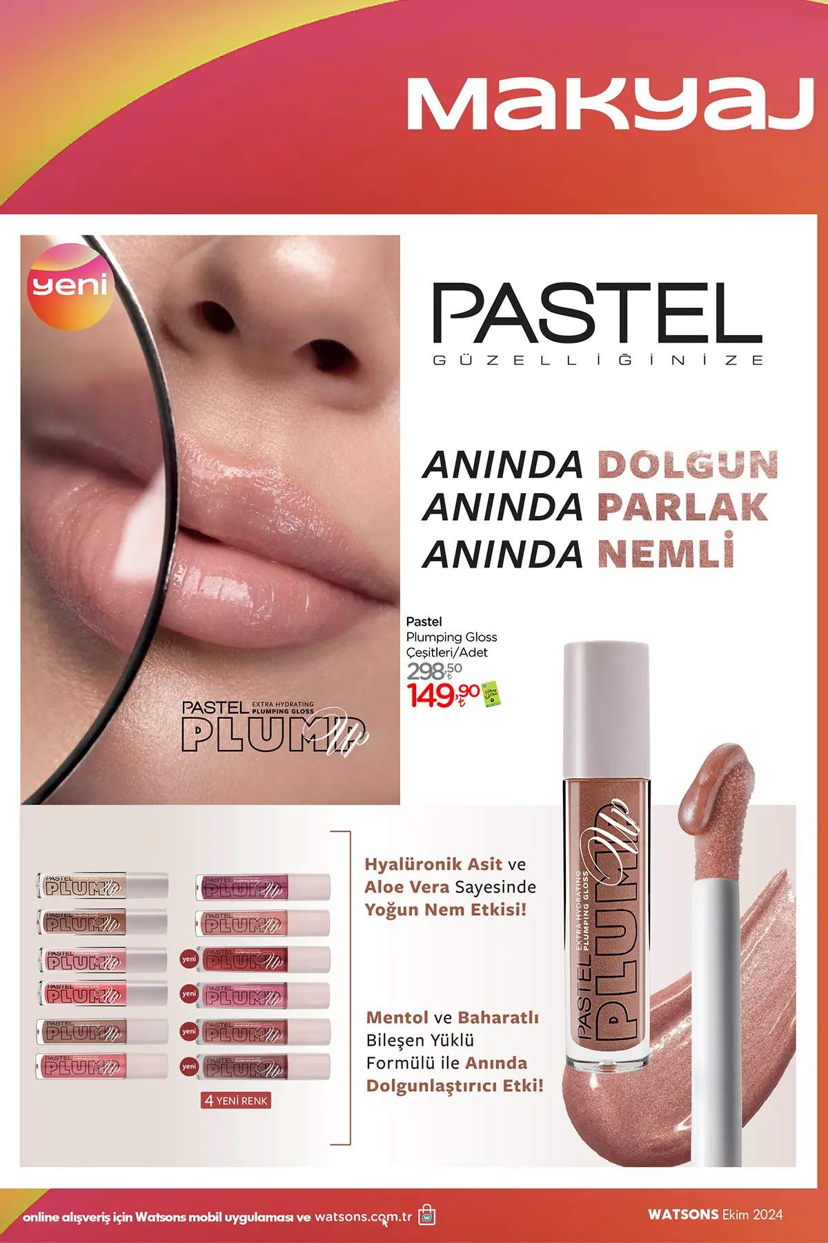 Watsons Ekim 2024 Aktüel Ürünler Kataloğu 11. Sayfa