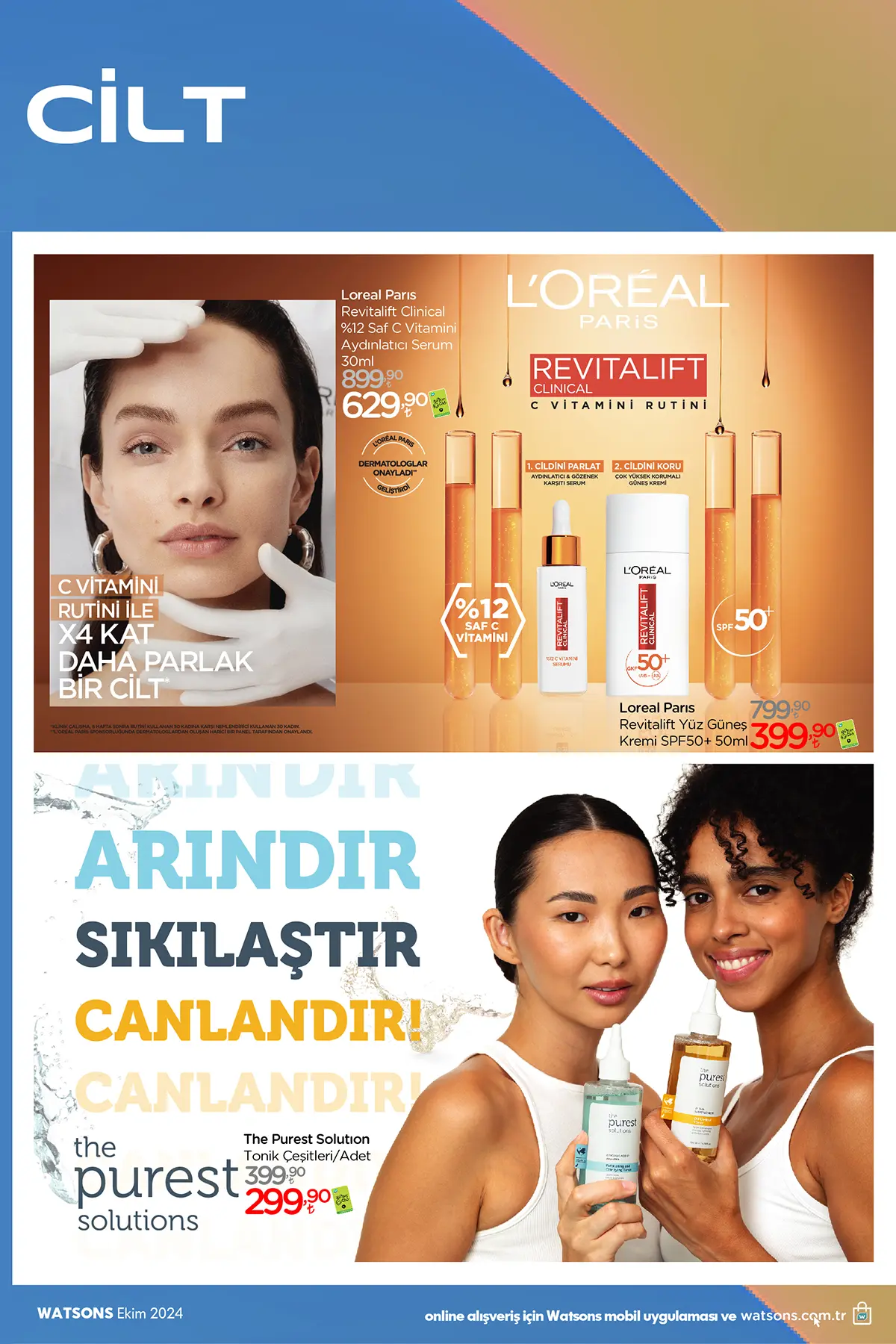Watsons Ekim 2024 Aktüel Ürünler Kataloğu 18. Sayfa