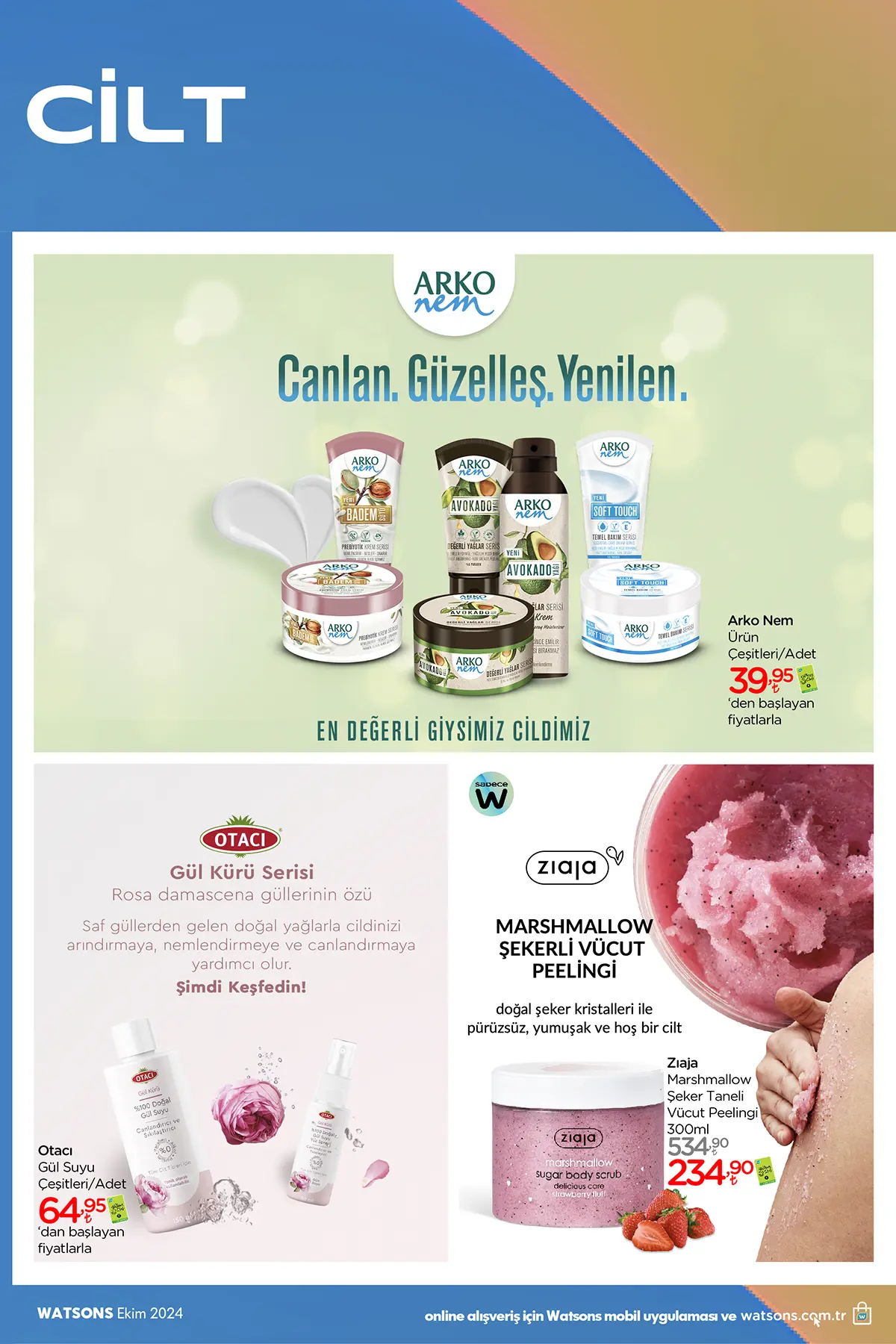 Watsons Ekim 2024 Aktüel Ürünler Kataloğu 22. Sayfa