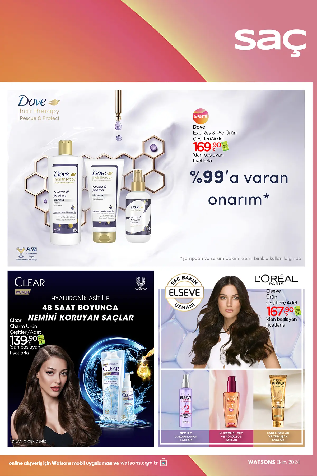Watsons Ekim 2024 Aktüel Ürünler Kataloğu 31. Sayfa