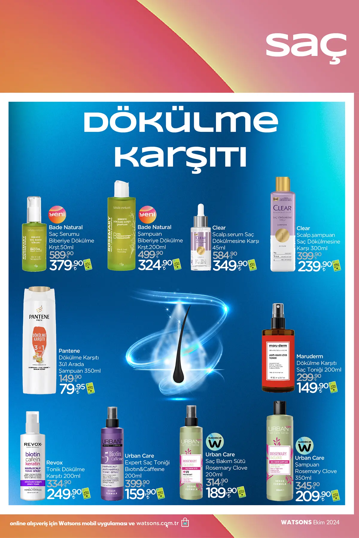 Watsons Ekim 2024 Aktüel Ürünler Kataloğu 33. Sayfa