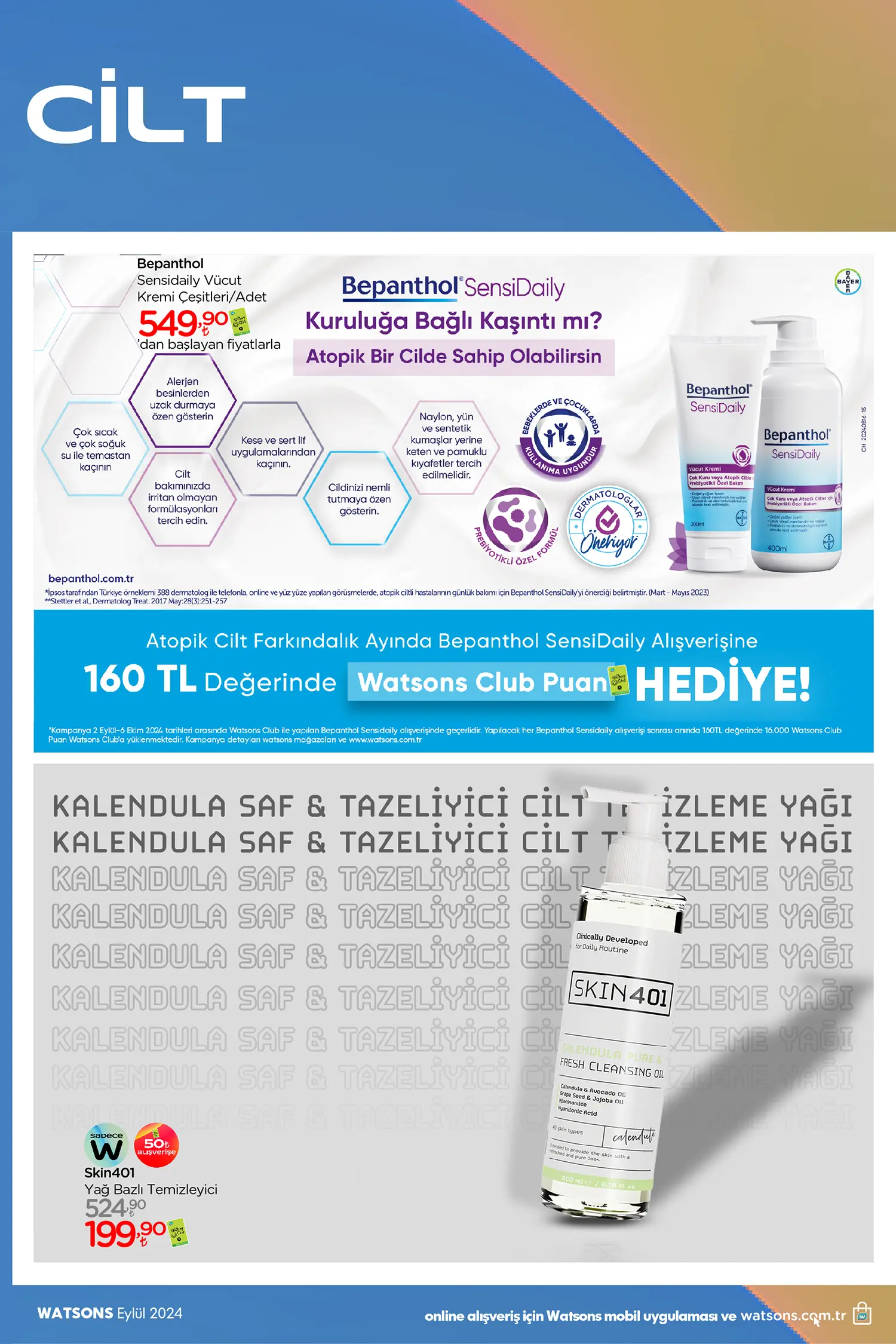 Watsons Eylül 2024 Aktüel Ürünler Kataloğu 18. Sayfa