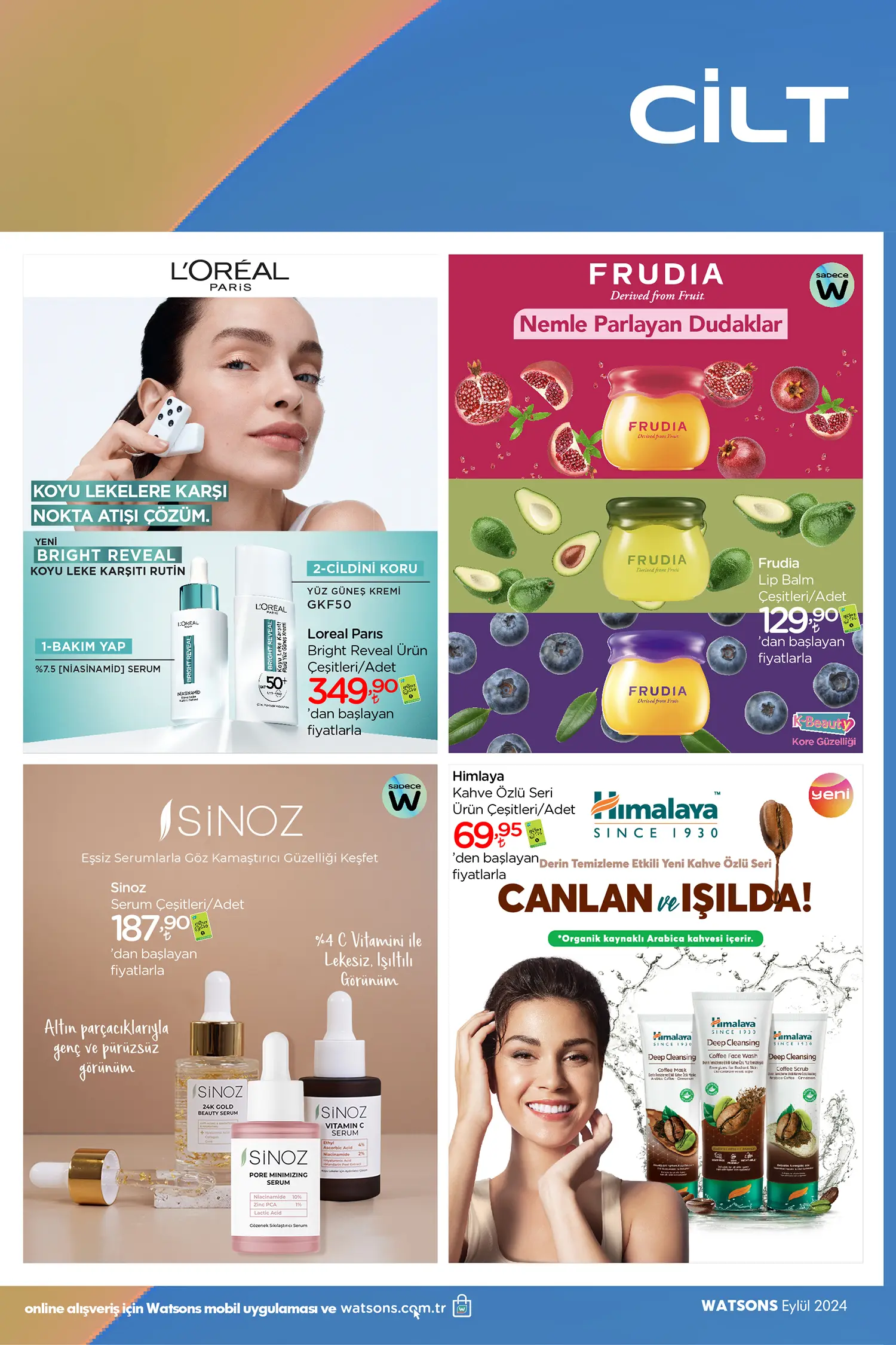 Watsons Eylül 2024 Aktüel Ürünler Kataloğu 19. Sayfa