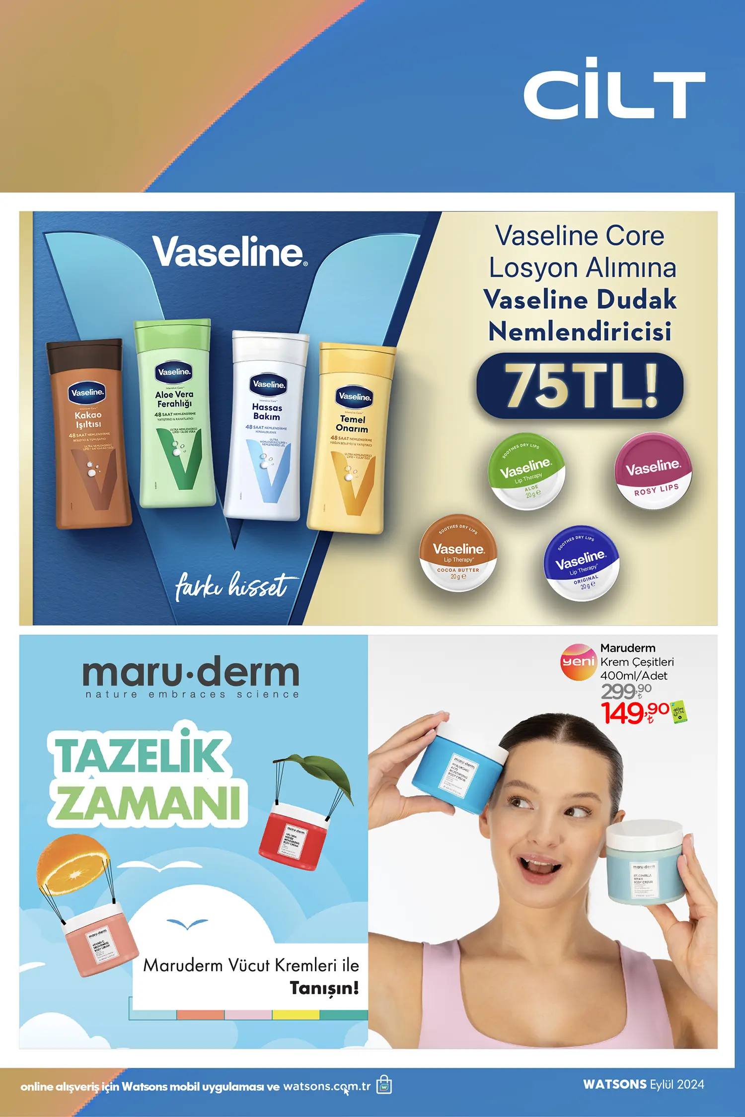 Watsons Eylül 2024 Aktüel Ürünler Kataloğu 30. Sayfa