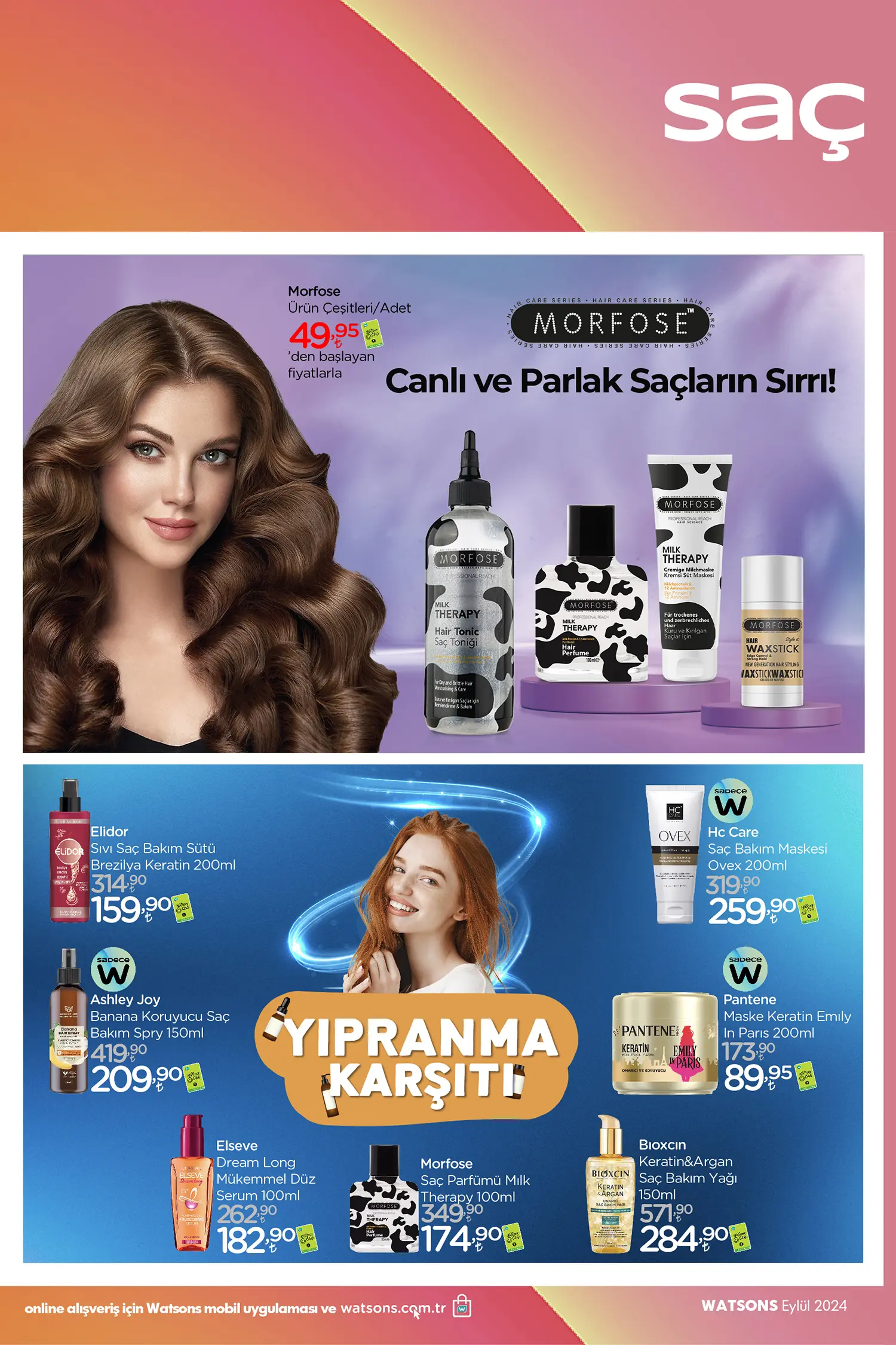 Watsons Eylül 2024 Aktüel Ürünler Kataloğu 34. Sayfa