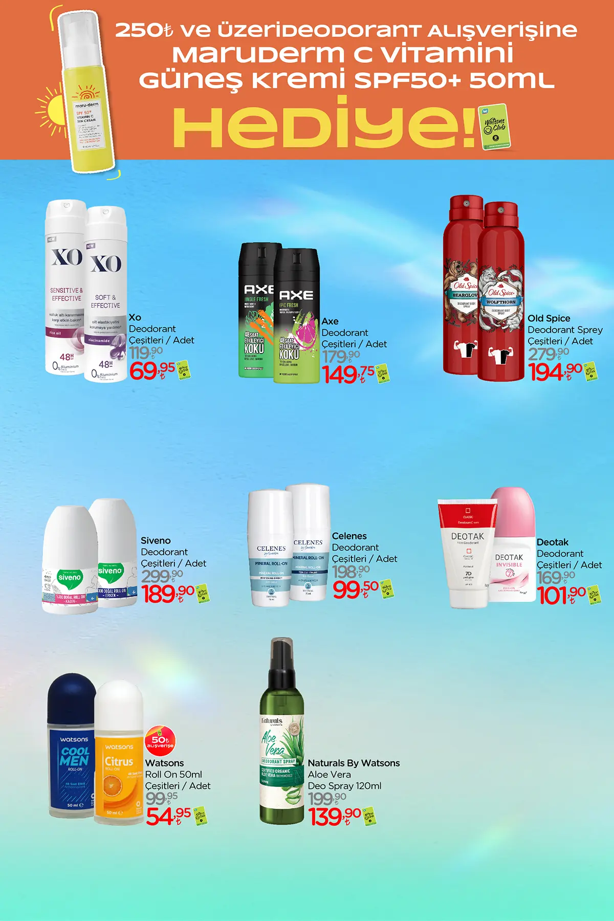Watsons HAZİRAN 2024 Aktüel Ürünler Kataloğu 7. Sayfa