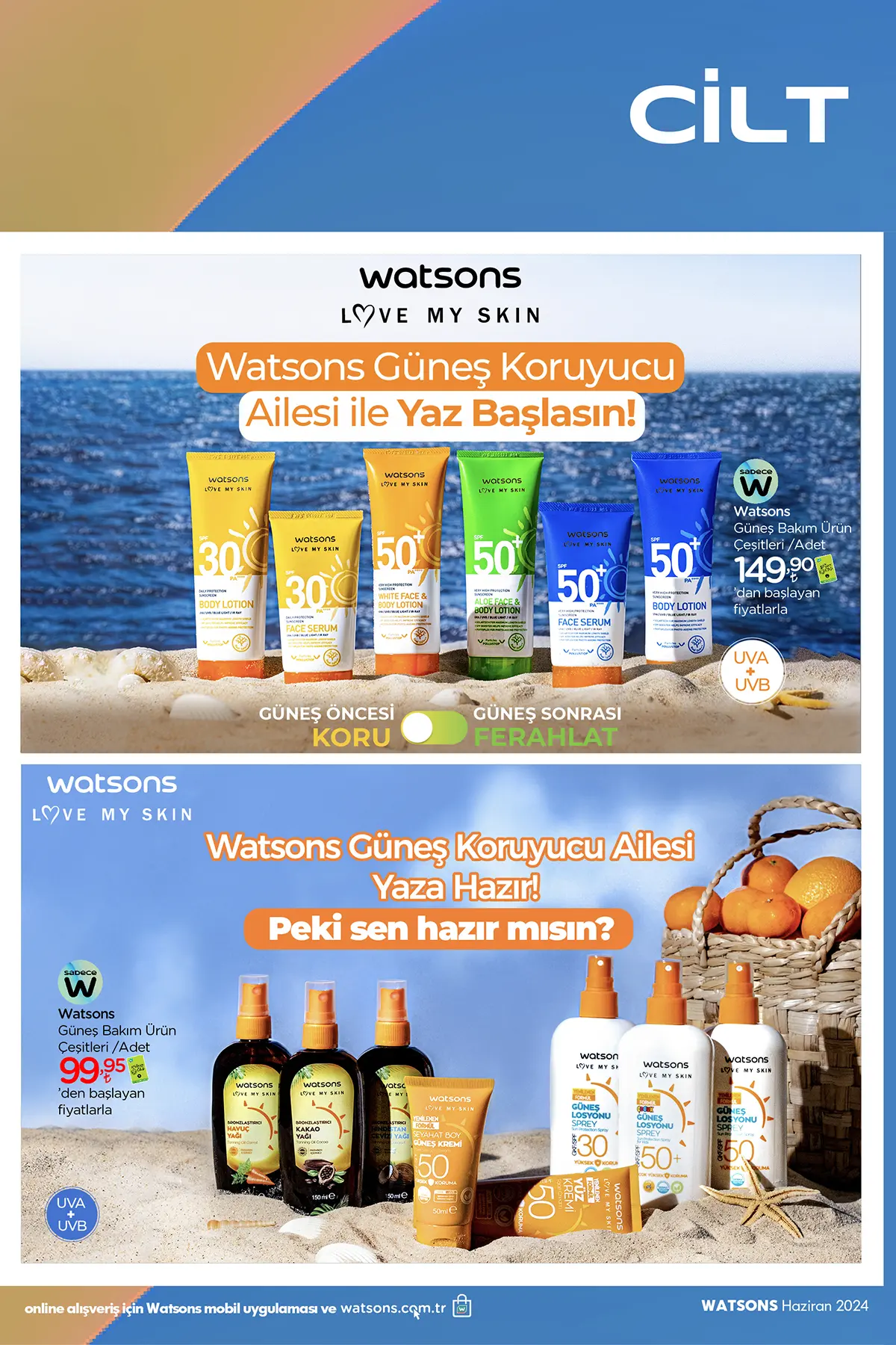 Watsons HAZİRAN 2024 Aktüel Ürünler Kataloğu 28. Sayfa