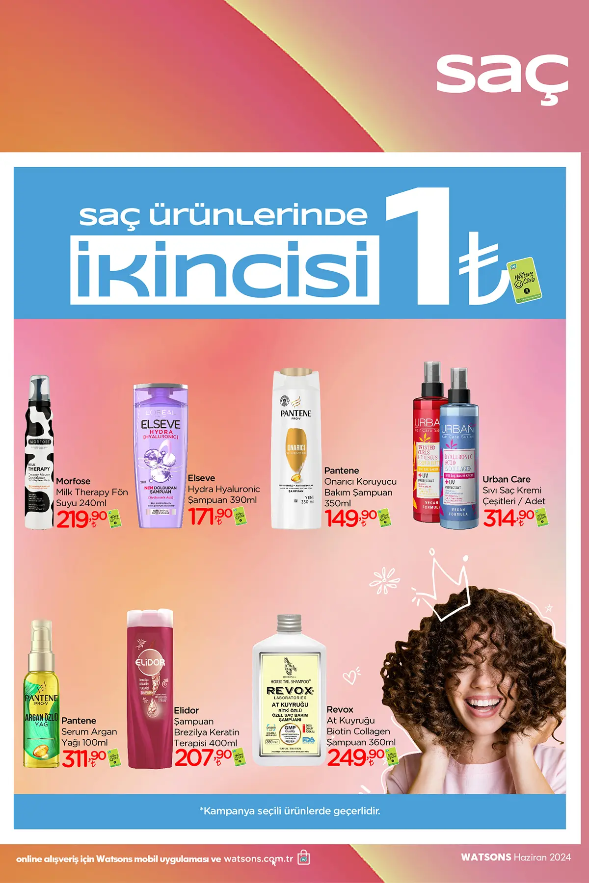 Watsons HAZİRAN 2024 Aktüel Ürünler Kataloğu 32. Sayfa