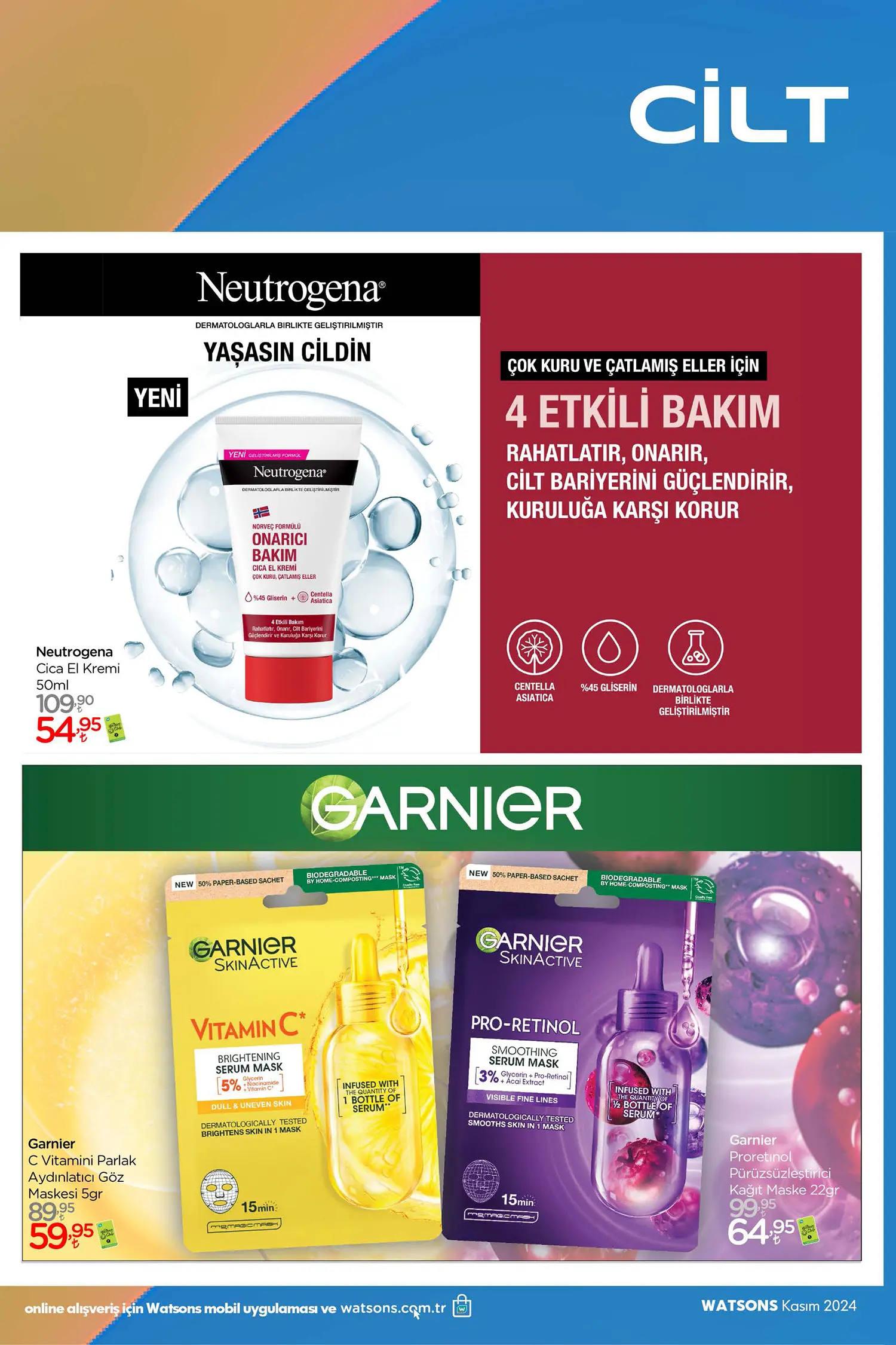 Watsons Kasım 2024 Aktüel Ürünler Kataloğu 19. Sayfa