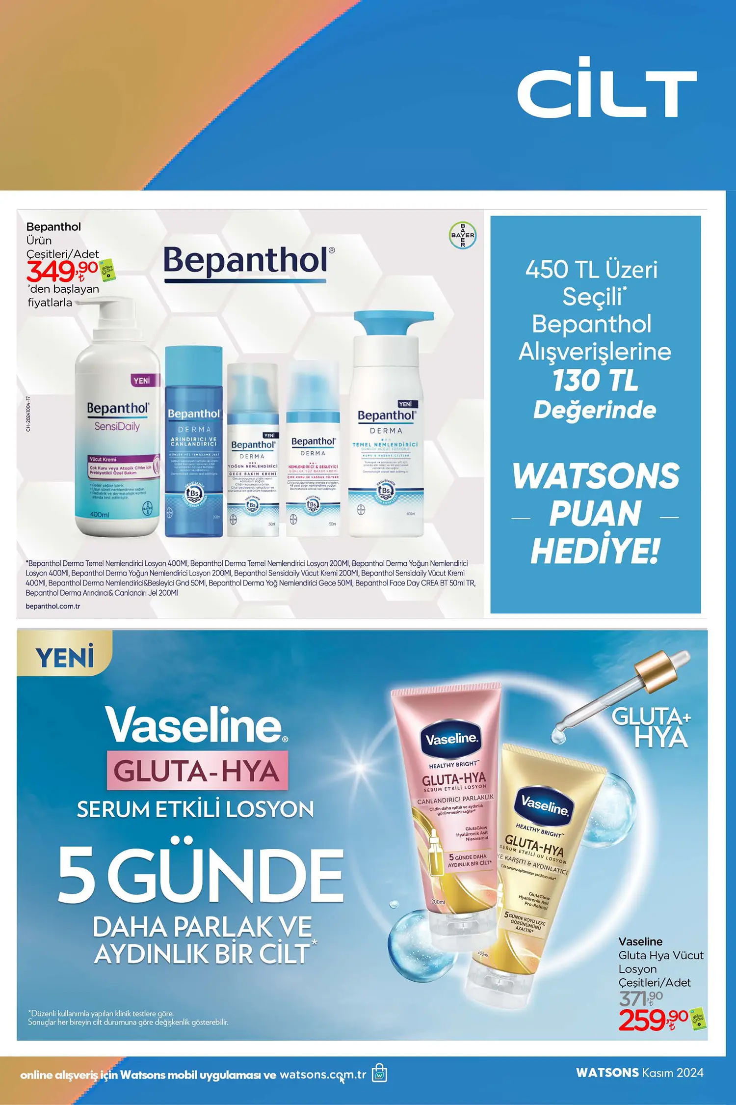 Watsons Kasım 2024 Aktüel Ürünler Kataloğu 21. Sayfa