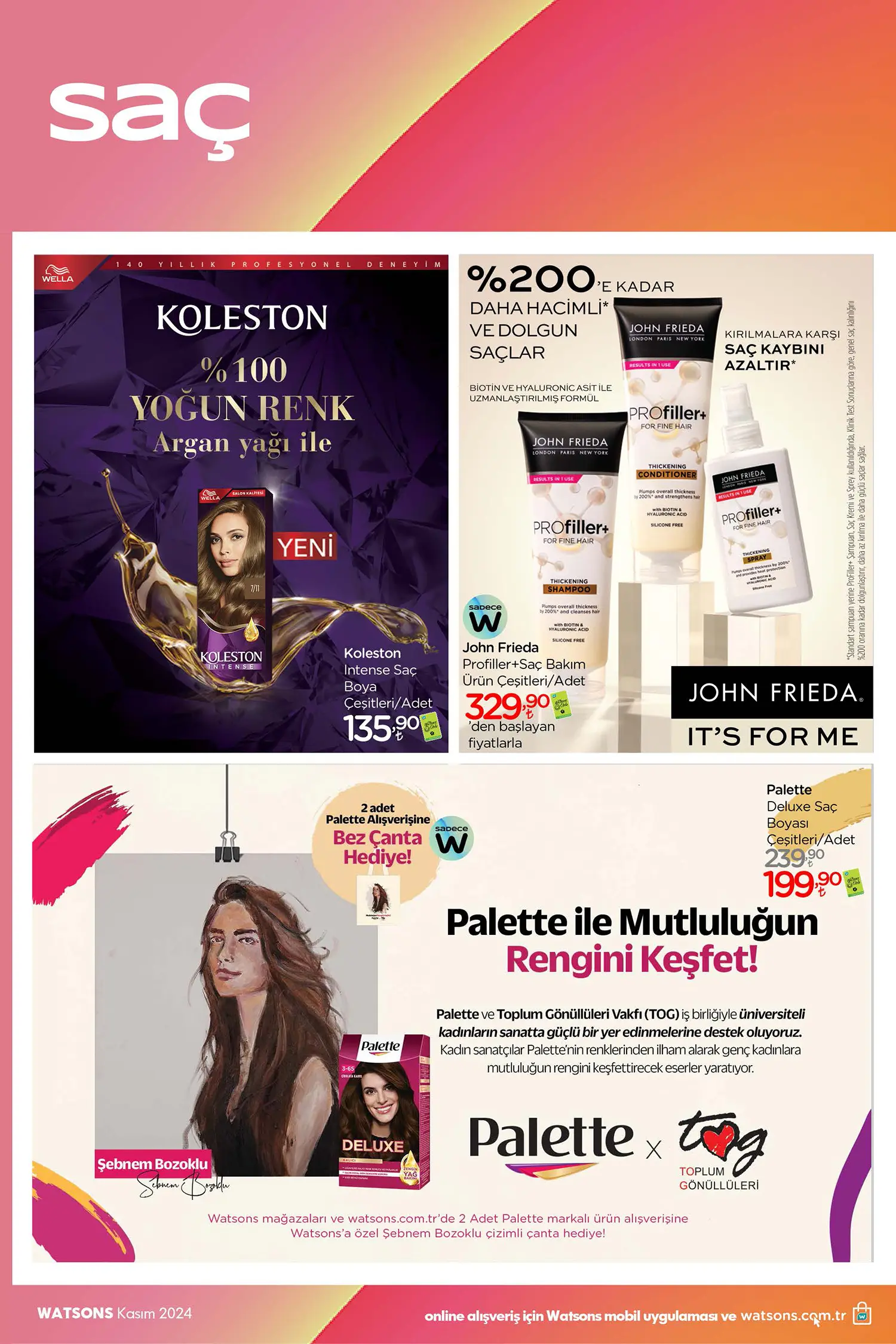 Watsons Kasım 2024 Aktüel Ürünler Kataloğu 28. Sayfa