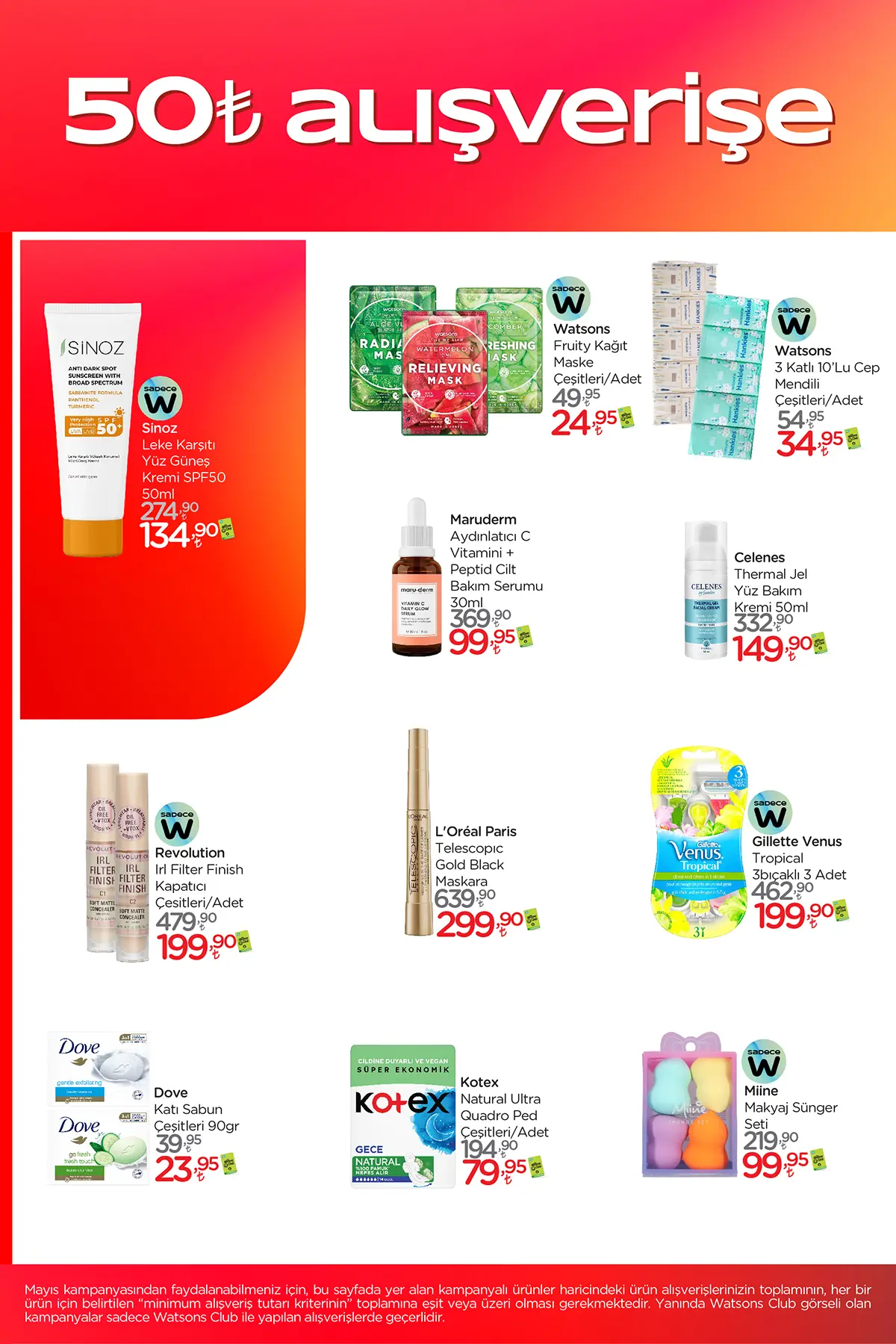 Watsons Mayıs 2024 Aktüel Ürünler Kataloğu 2. Sayfa