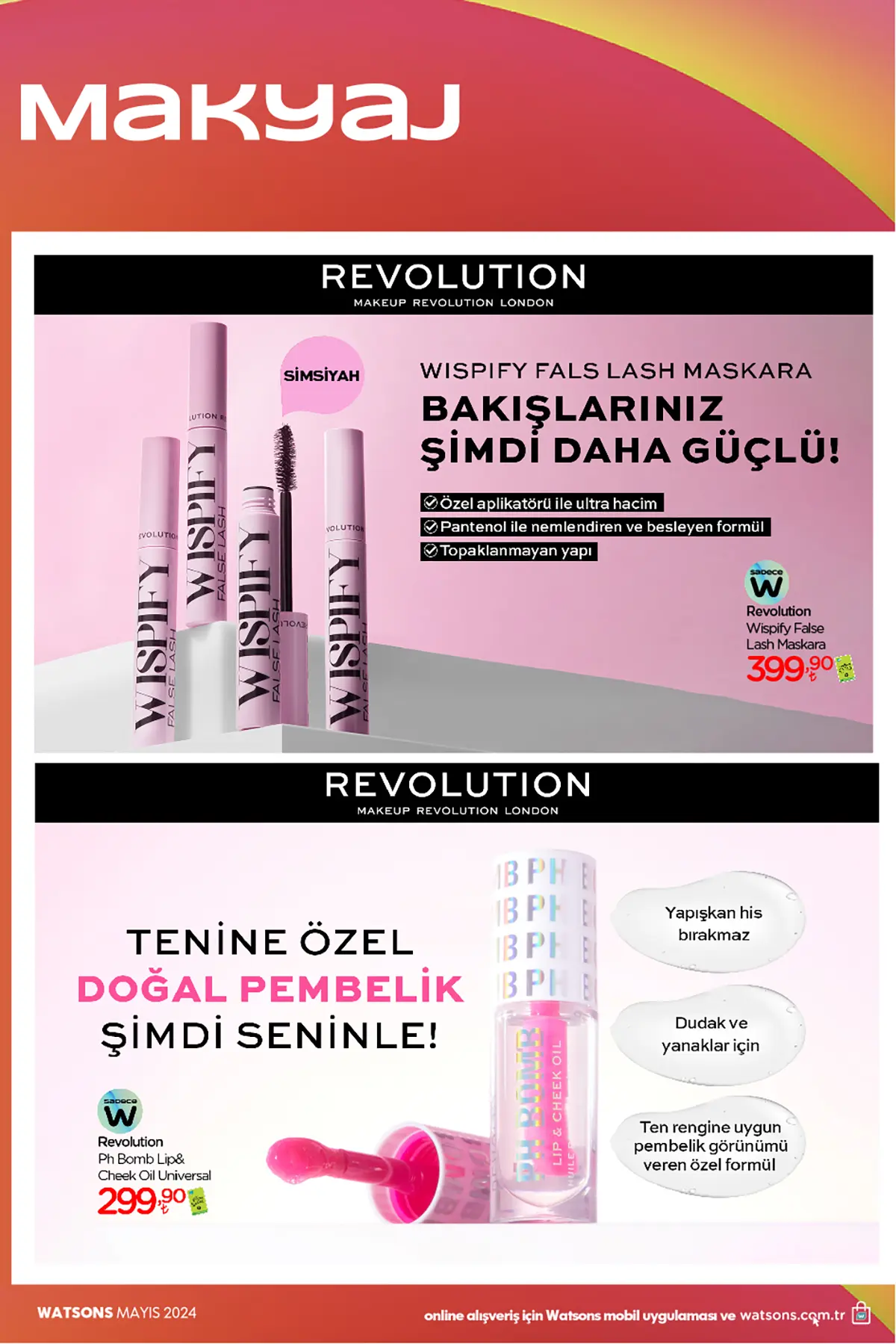 Watsons Mayıs 2024 Aktüel Ürünler Kataloğu 12. Sayfa