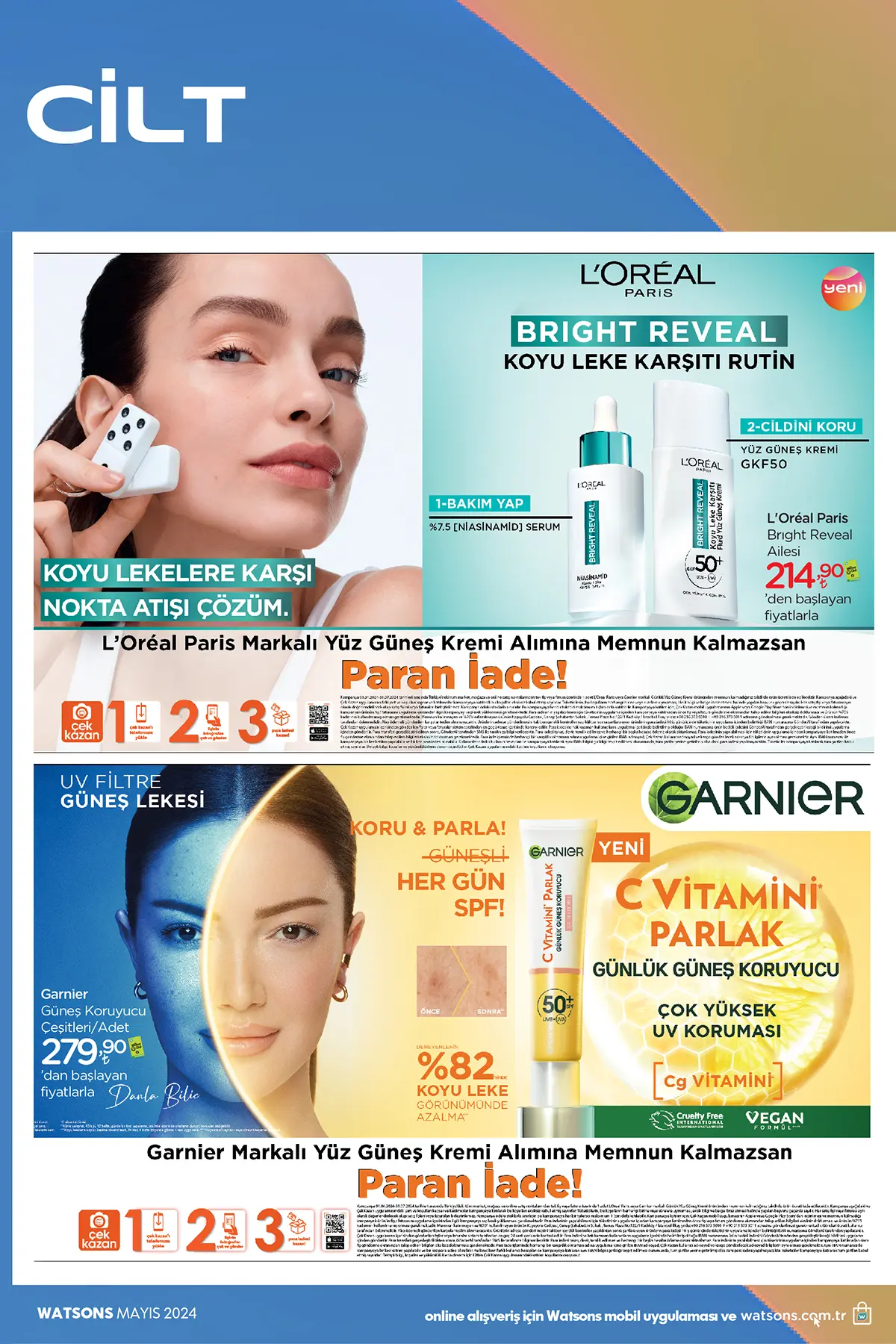 Watsons Mayıs 2024 Aktüel Ürünler Kataloğu 24. Sayfa