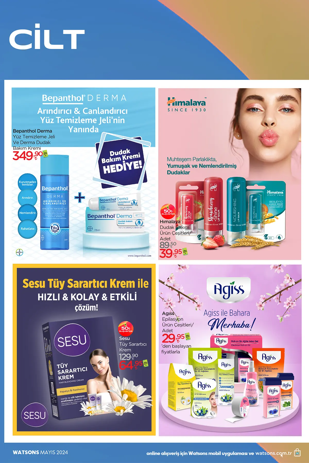 Watsons Mayıs 2024 Aktüel Ürünler Kataloğu 28. Sayfa