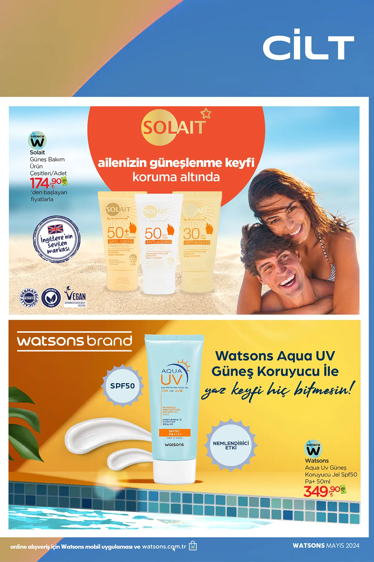 Watsons Mayıs 2024 Aktüel Ürünler Kataloğu 31. Sayfa