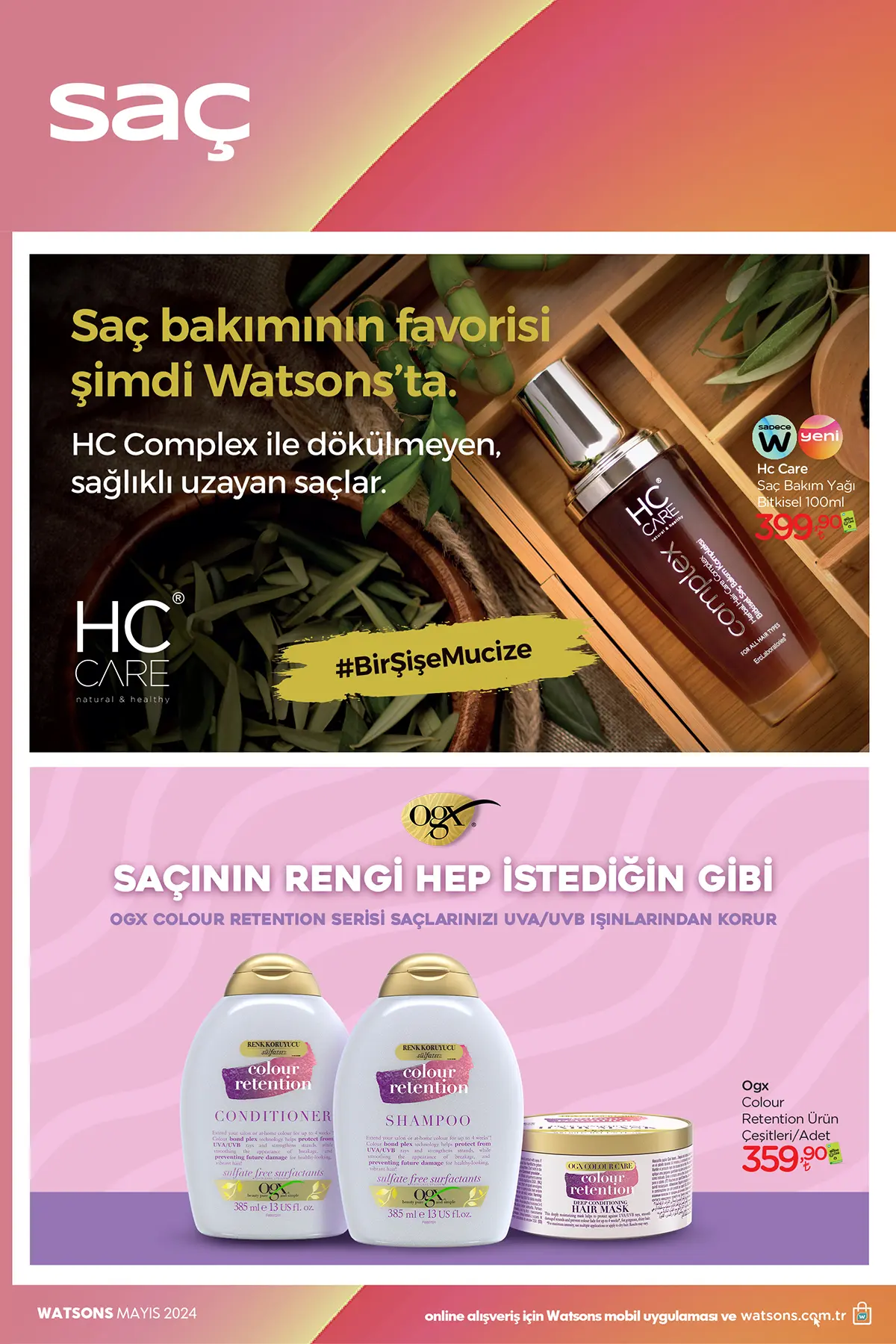 Watsons Mayıs 2024 Aktüel Ürünler Kataloğu 32. Sayfa