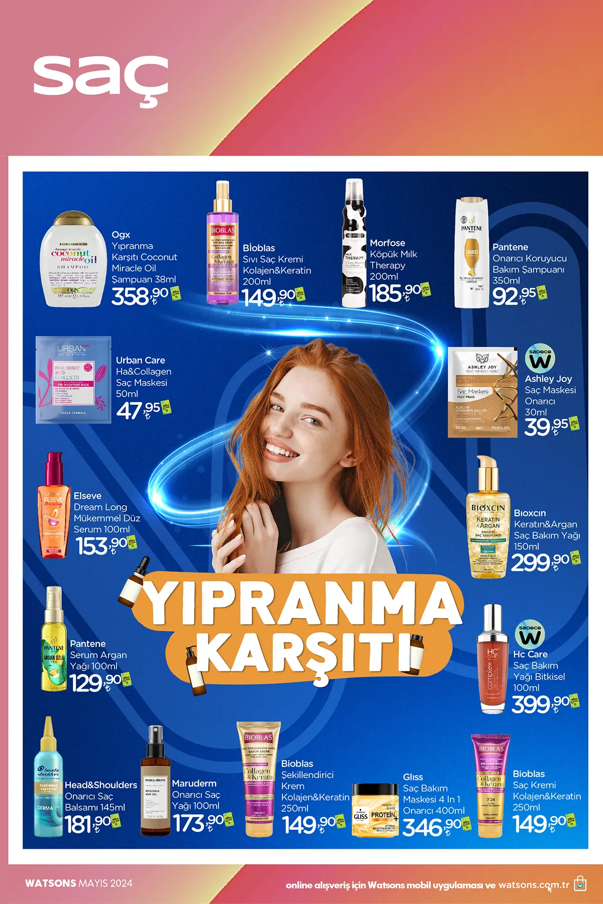 Watsons Mayıs 2024 Aktüel Ürünler Kataloğu 34. Sayfa