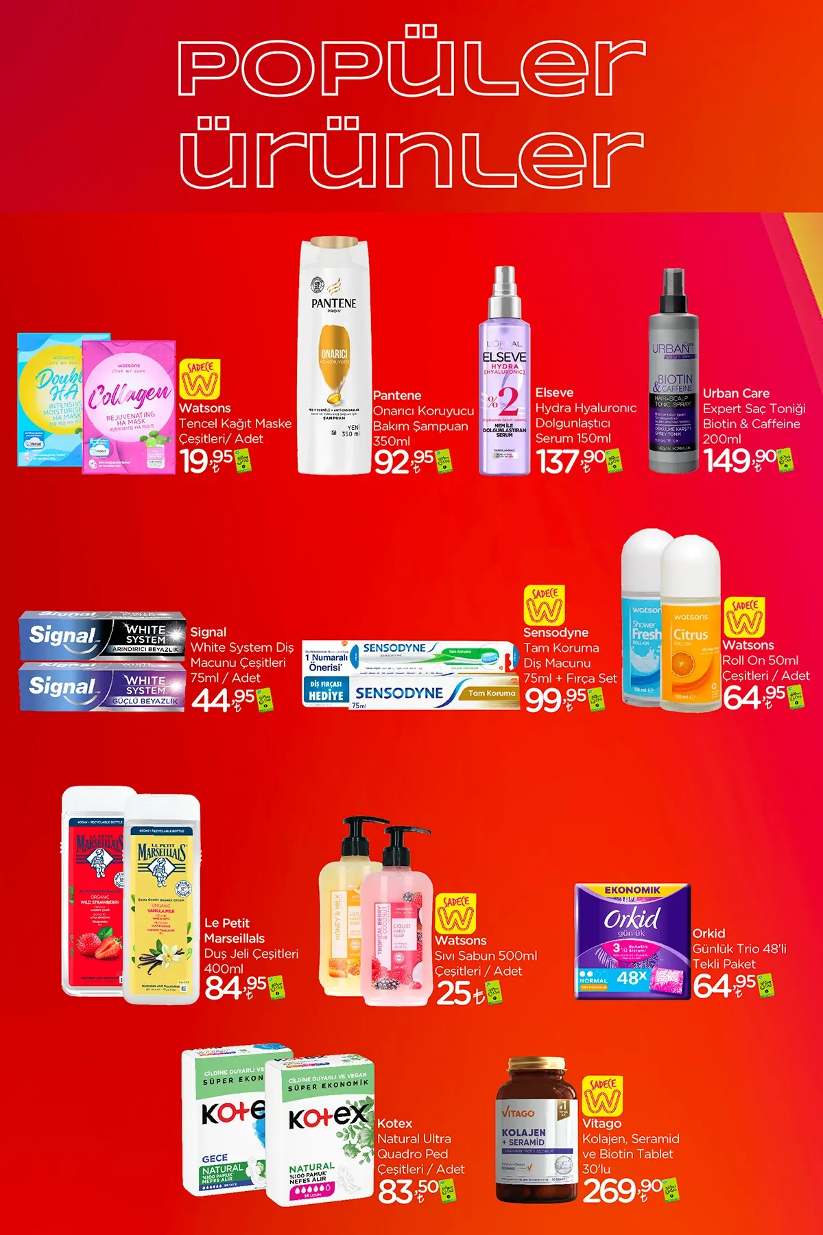 Watsons Nisan 2024 Aktüel Ürünler Kataloğu 8. Sayfa