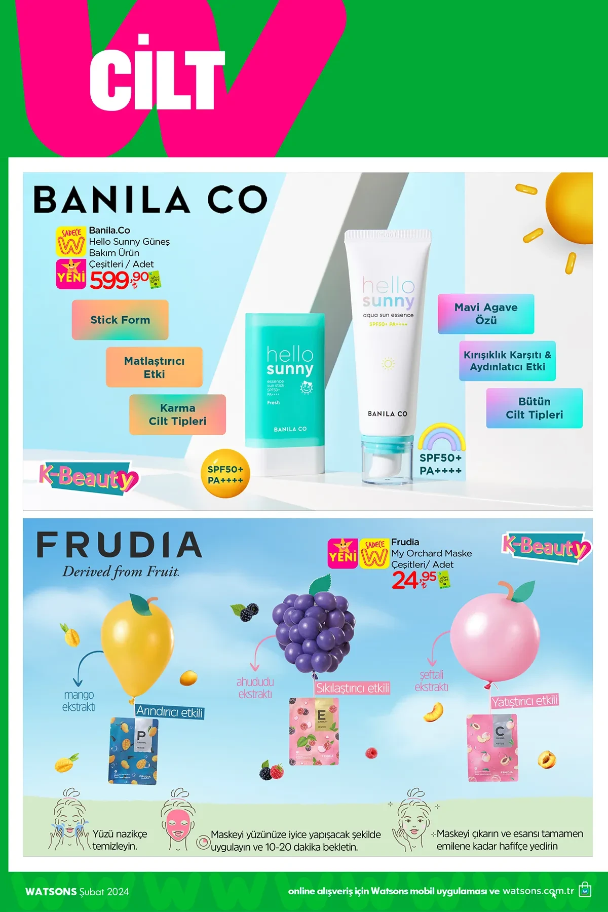 Watsons Nisan 2024 Aktüel Ürünler Kataloğu 16. Sayfa