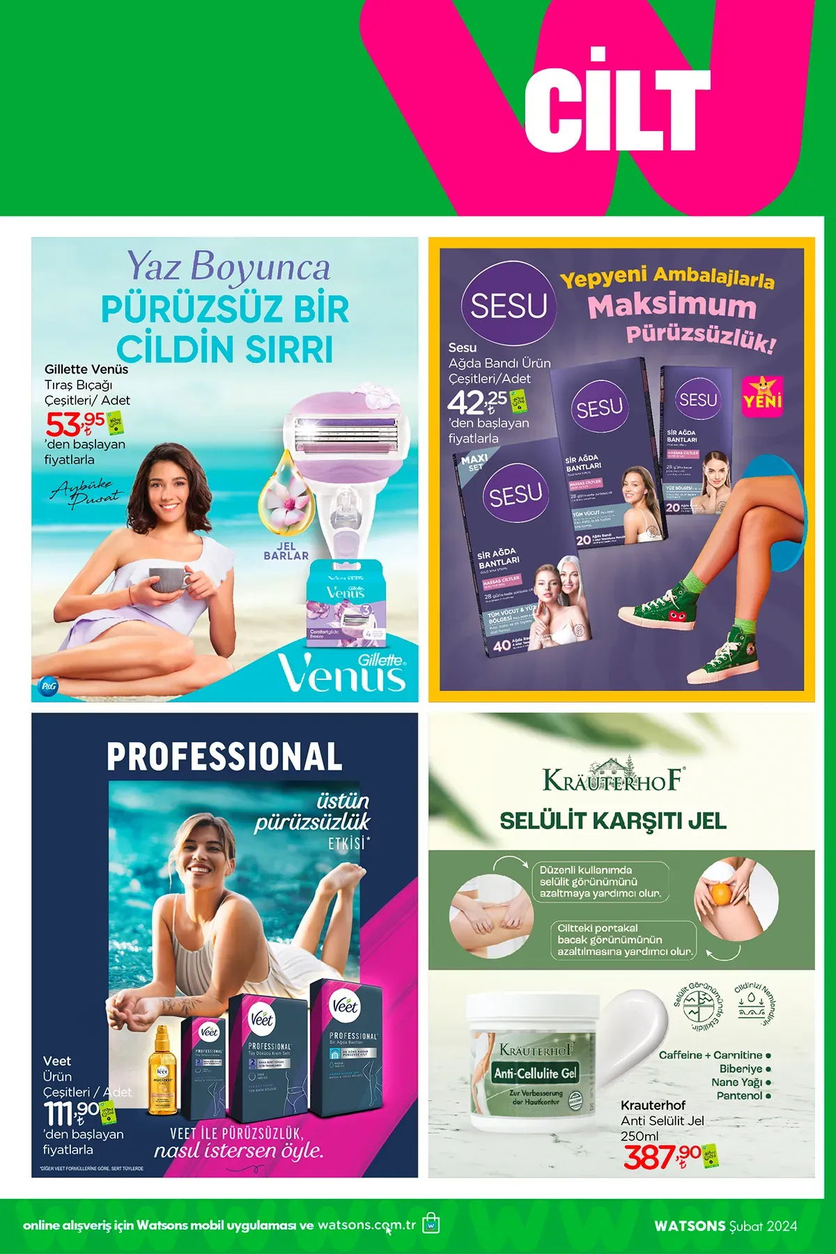 Watsons Nisan 2024 Aktüel Ürünler Kataloğu 27. Sayfa