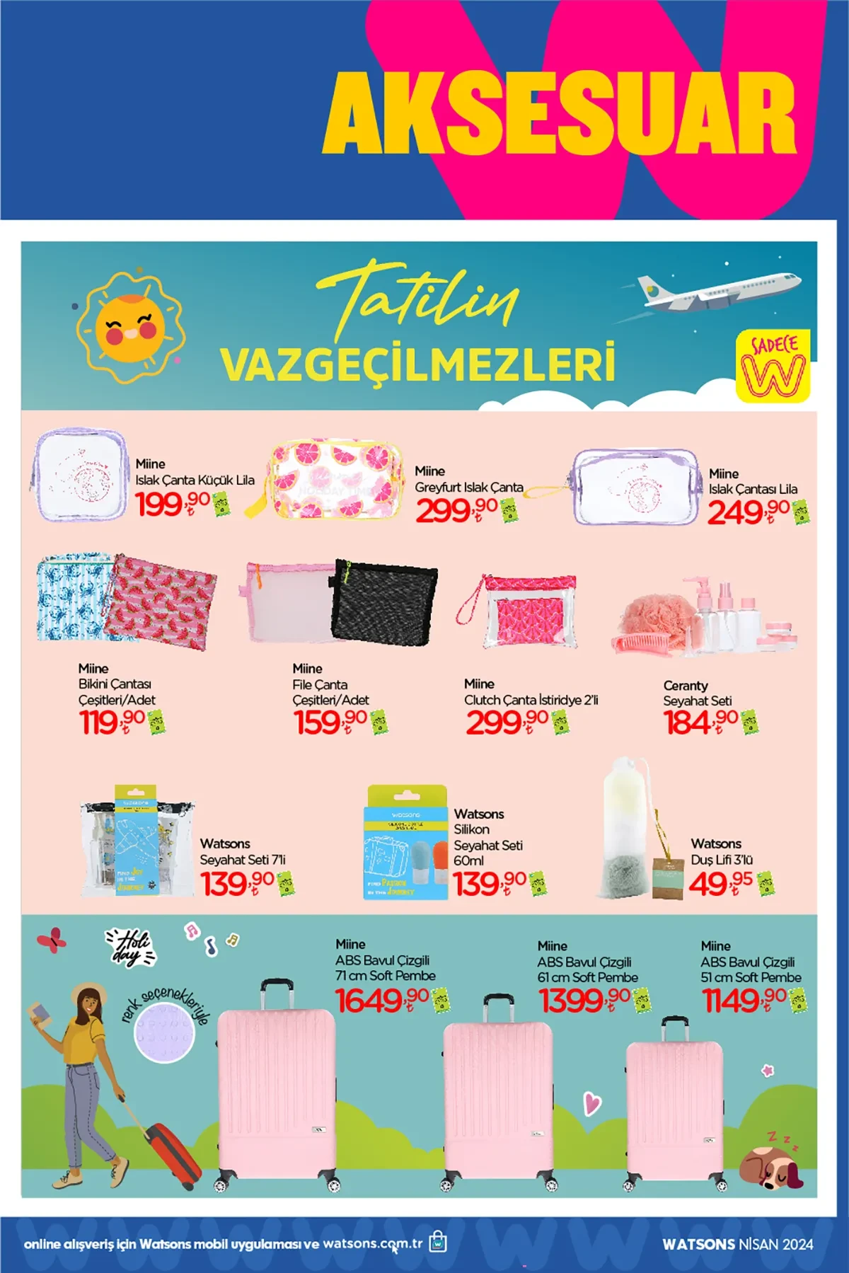 Watsons Nisan 2024 Aktüel Ürünler Kataloğu 40. Sayfa