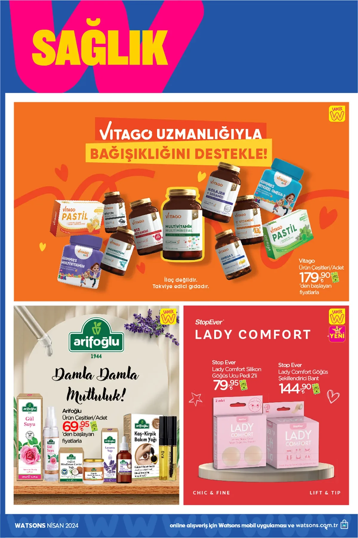 Watsons Nisan 2024 Aktüel Ürünler Kataloğu 41. Sayfa