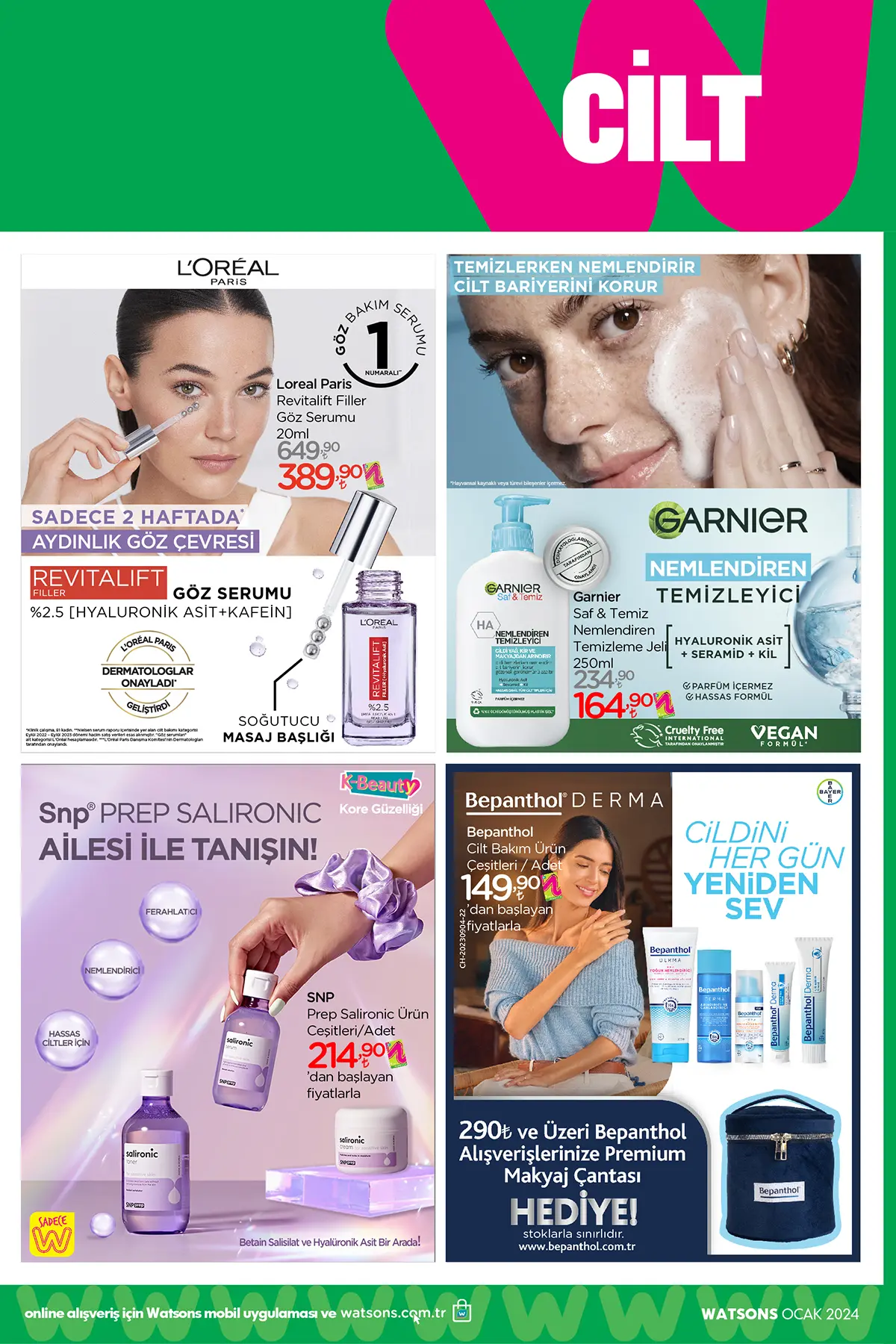 Watsons Ocak 2024 Aktüel Ürünler Kataloğu 13. Sayfa