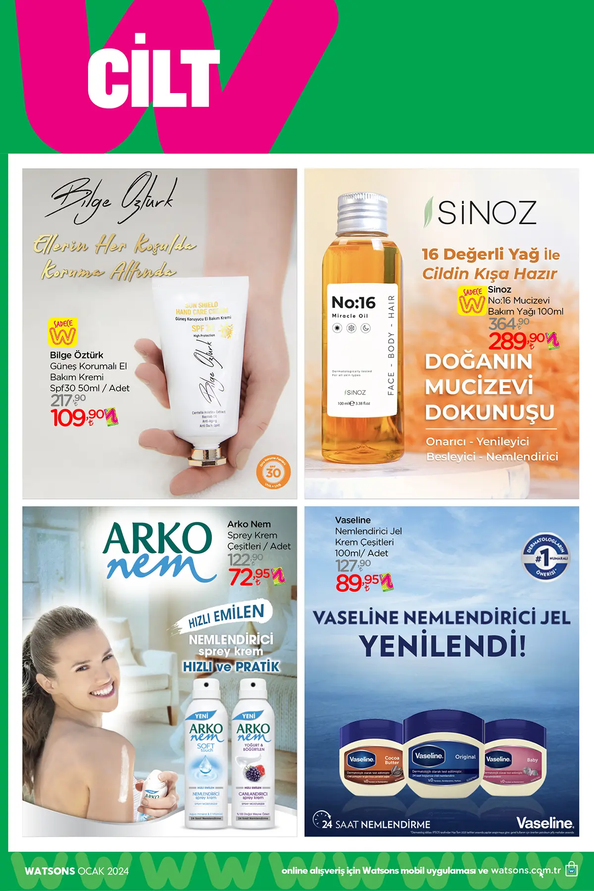 Watsons Ocak 2024 Aktüel Ürünler Kataloğu 18. Sayfa