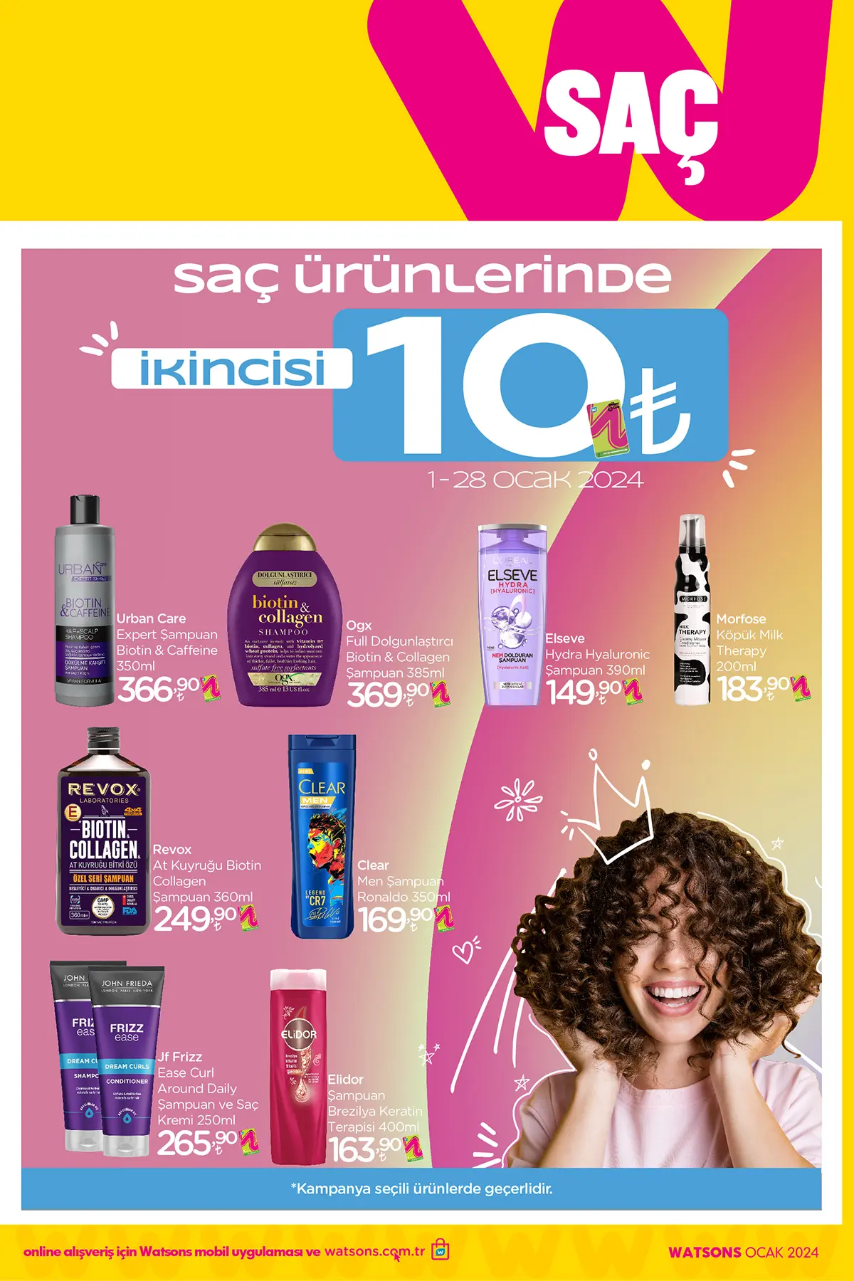 Watsons Ocak 2024 Aktüel Ürünler Kataloğu 23. Sayfa