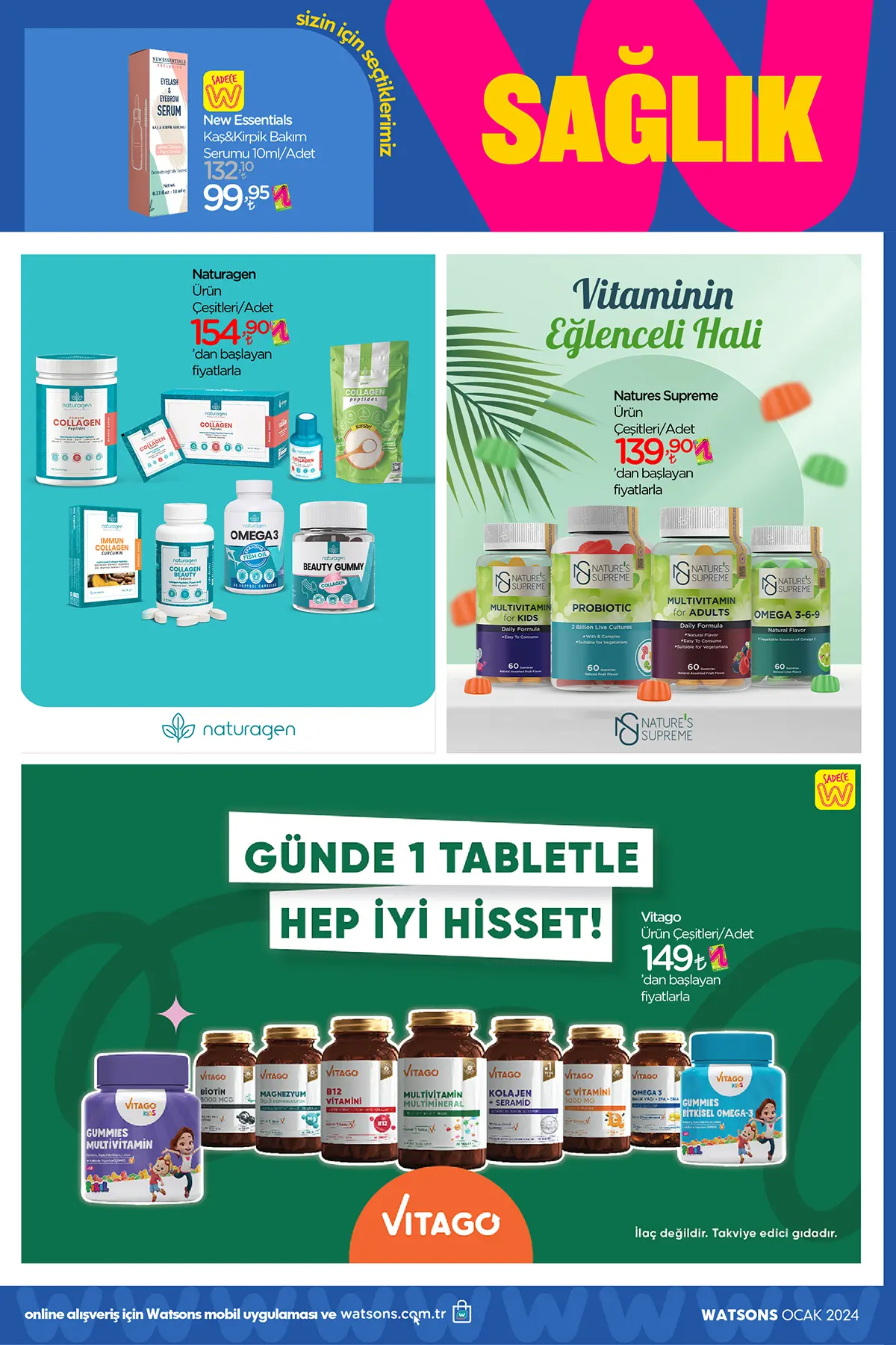 Watsons Ocak 2024 Aktüel Ürünler Kataloğu 33. Sayfa
