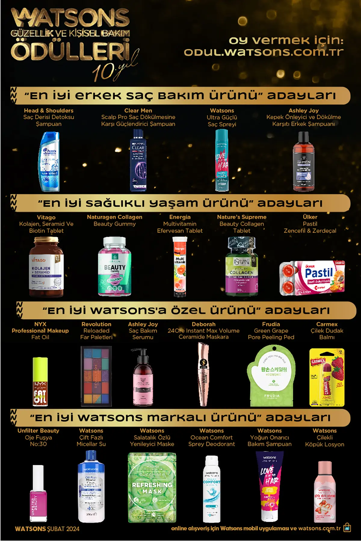 Watsons Şubat 2024 Aktüel Ürünler Kataloğu 10. Sayfa