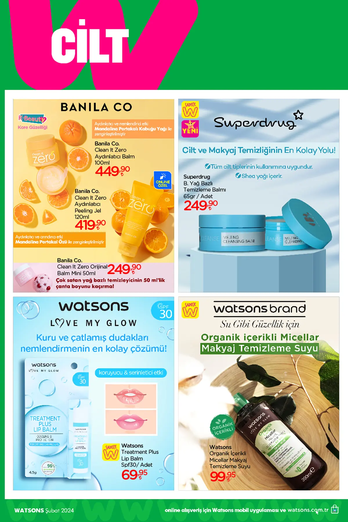 Watsons Şubat 2024 Aktüel Ürünler Kataloğu 30. Sayfa
