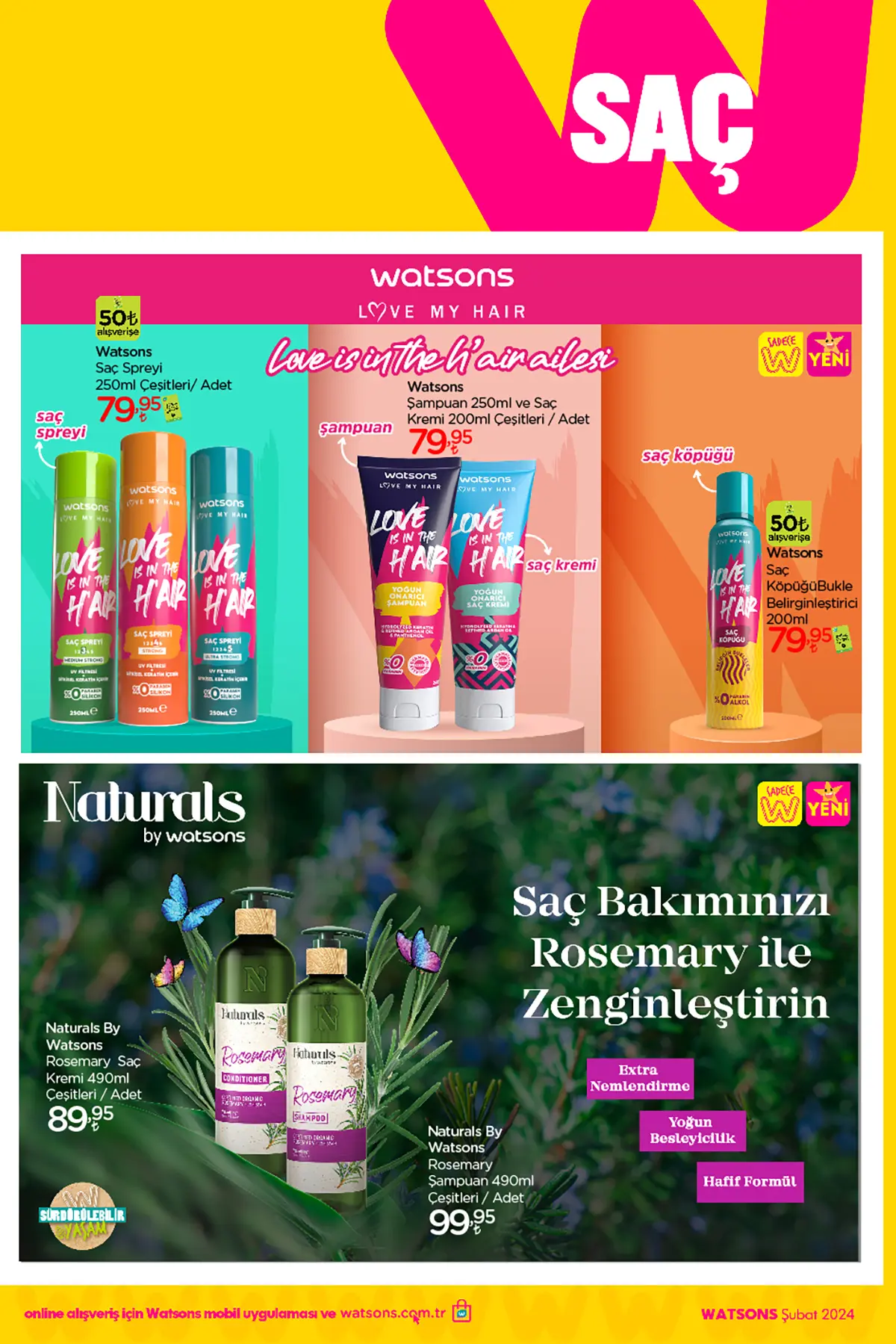 Watsons Şubat 2024 Aktüel Ürünler Kataloğu 33. Sayfa