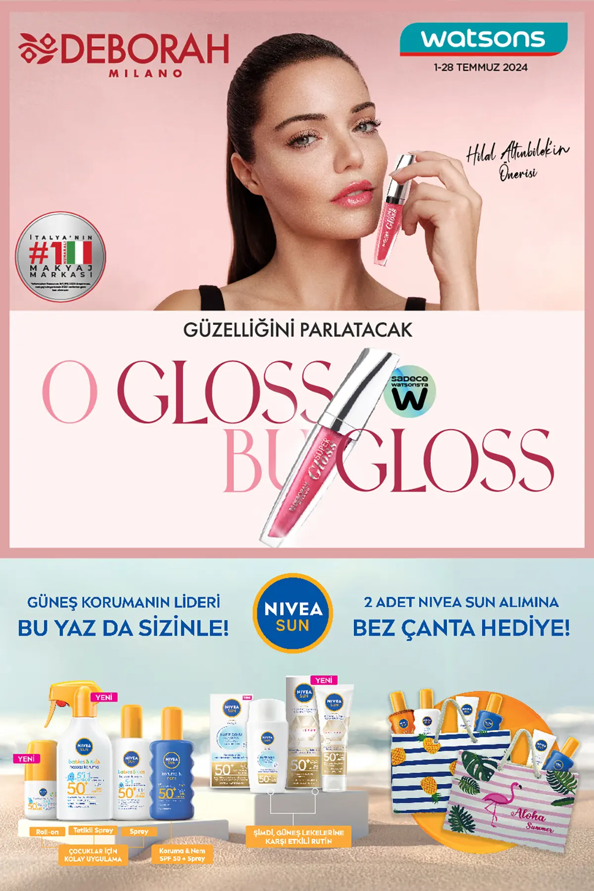 Watsons Temmuz 2024 Aktüel Ürünler Kataloğu 1. Sayfa