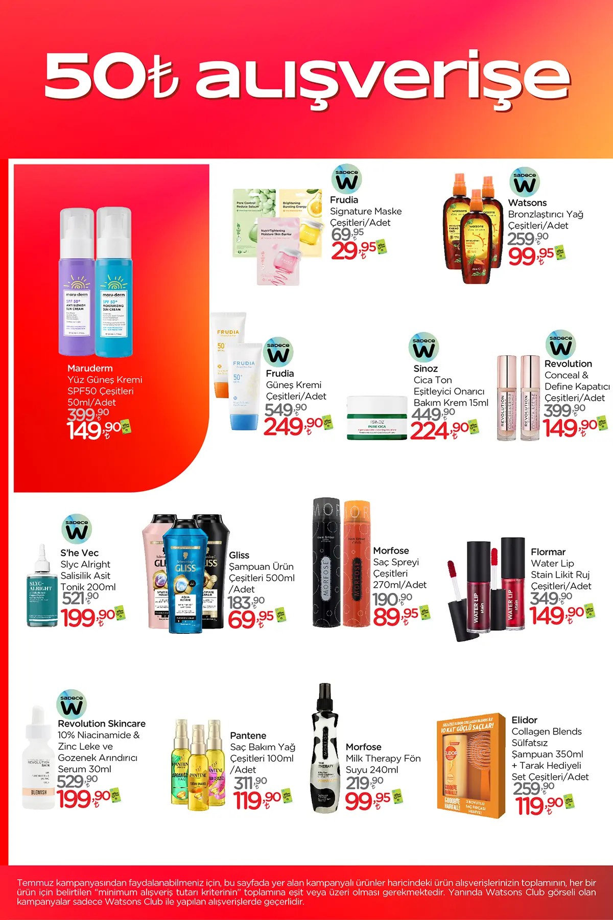 Watsons Temmuz 2024 Aktüel Ürünler Kataloğu 2. Sayfa