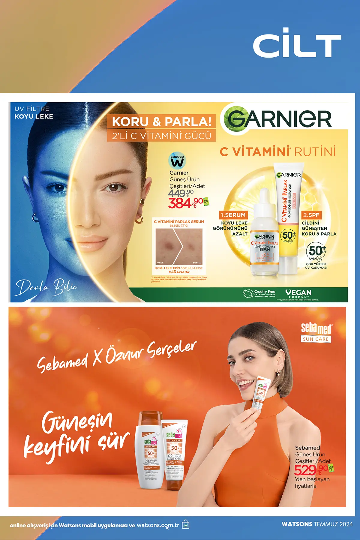 Watsons Temmuz 2024 Aktüel Ürünler Kataloğu 19. Sayfa