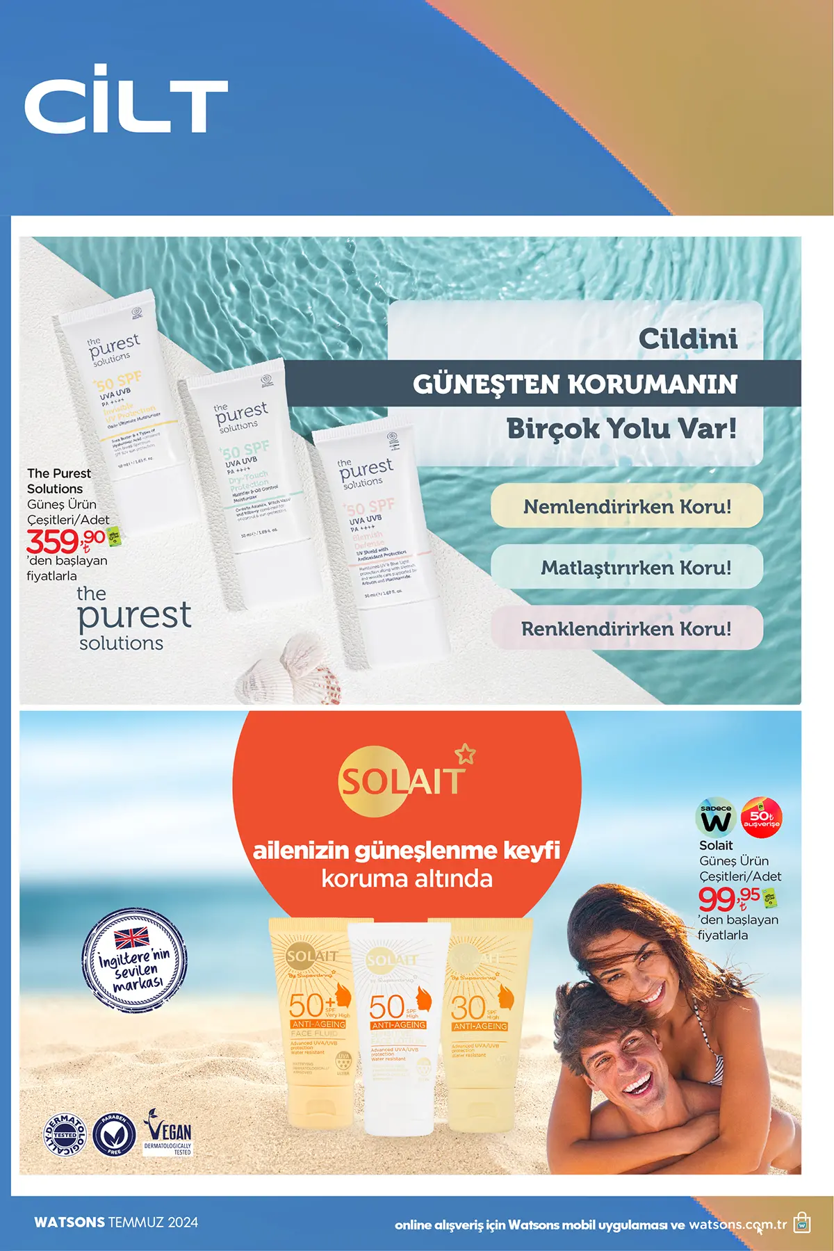 Watsons Temmuz 2024 Aktüel Ürünler Kataloğu 20. Sayfa