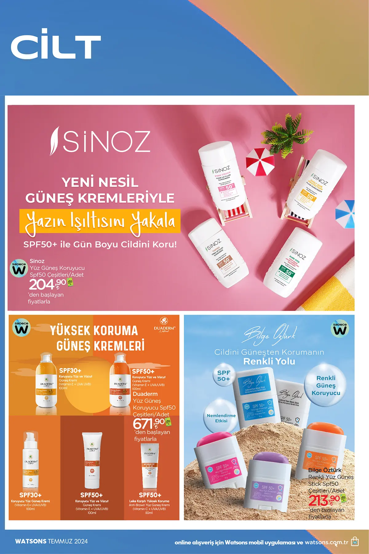 Watsons Temmuz 2024 Aktüel Ürünler Kataloğu 26. Sayfa