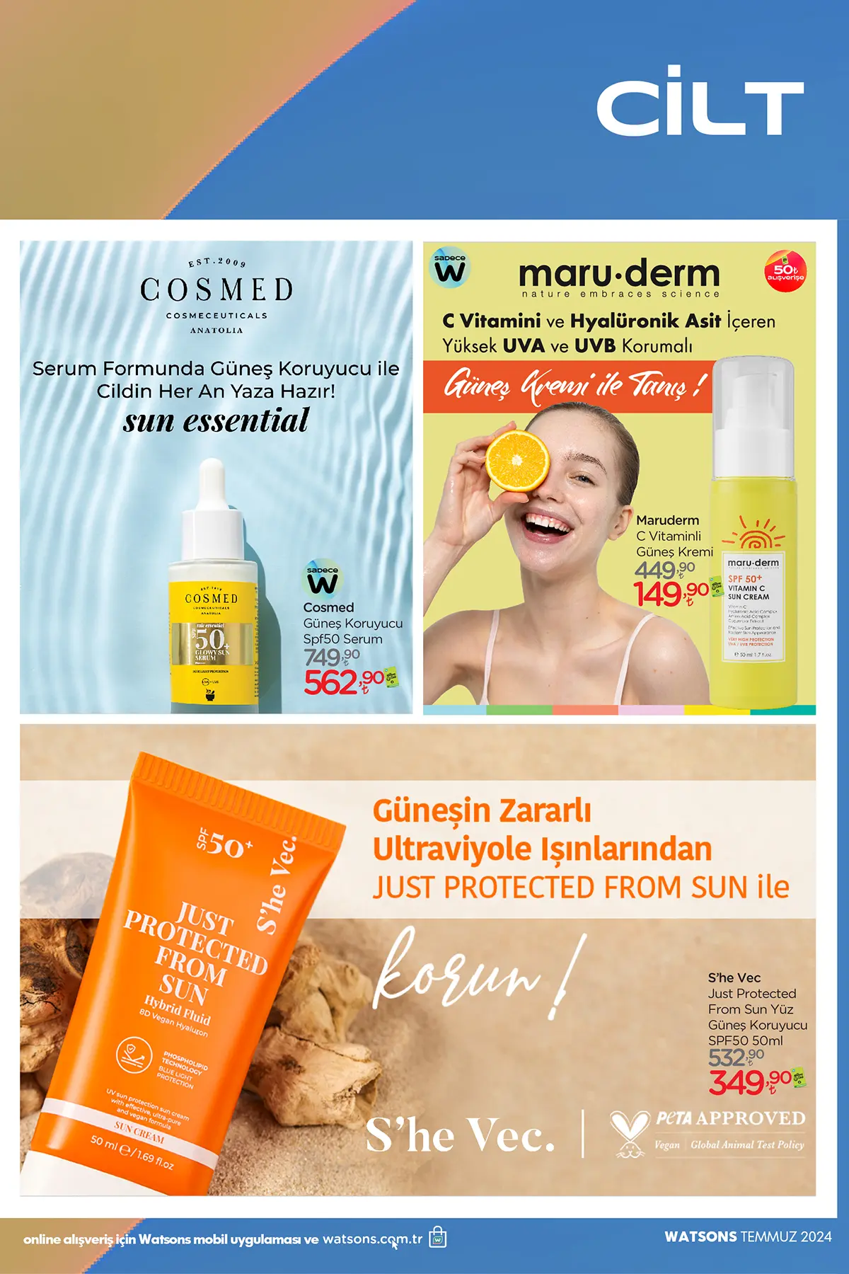 Watsons Temmuz 2024 Aktüel Ürünler Kataloğu 27. Sayfa