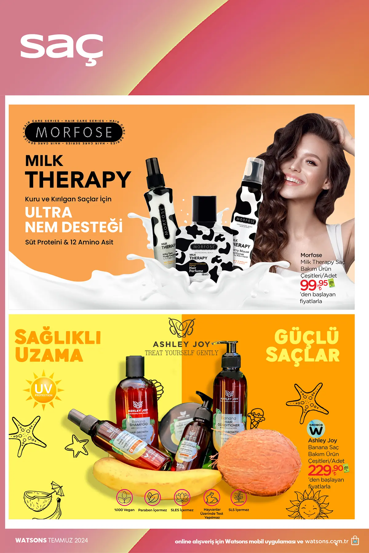 Watsons Temmuz 2024 Aktüel Ürünler Kataloğu 30. Sayfa