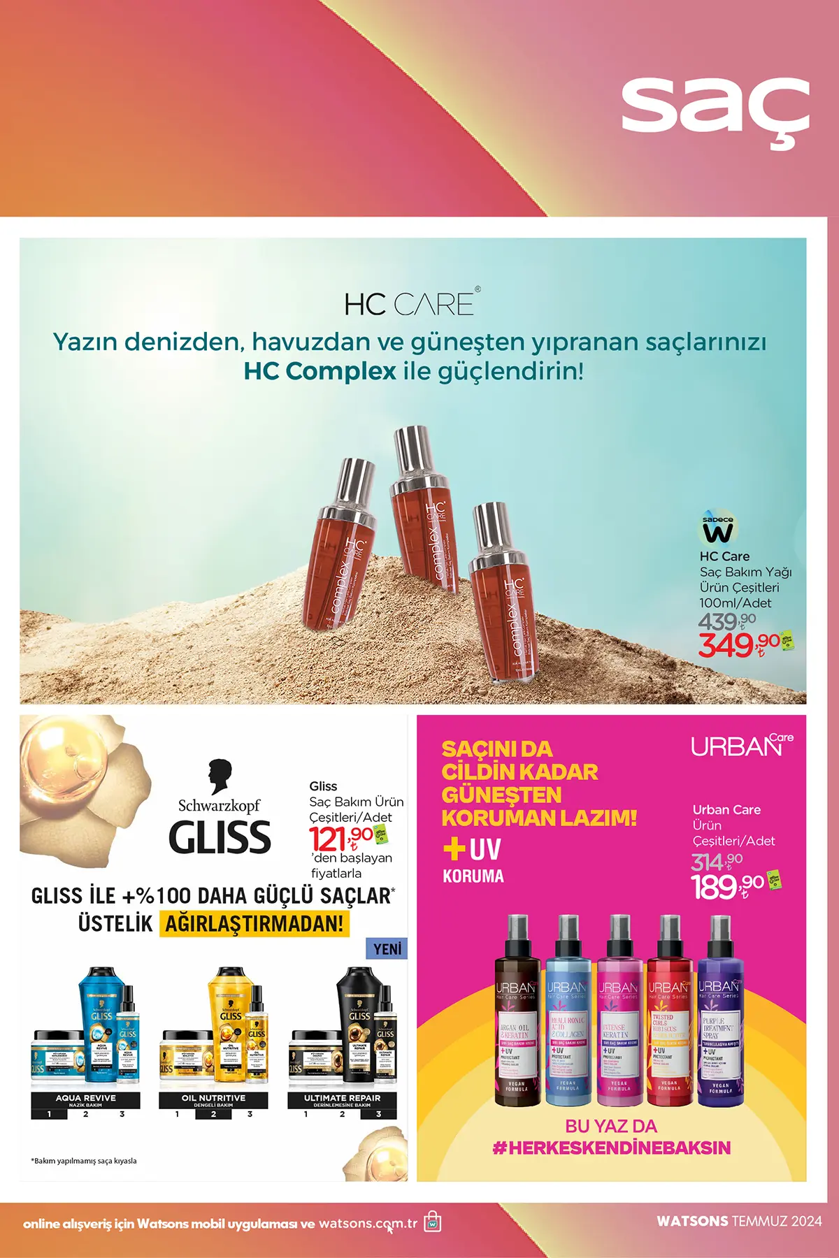 Watsons Temmuz 2024 Aktüel Ürünler Kataloğu 31. Sayfa