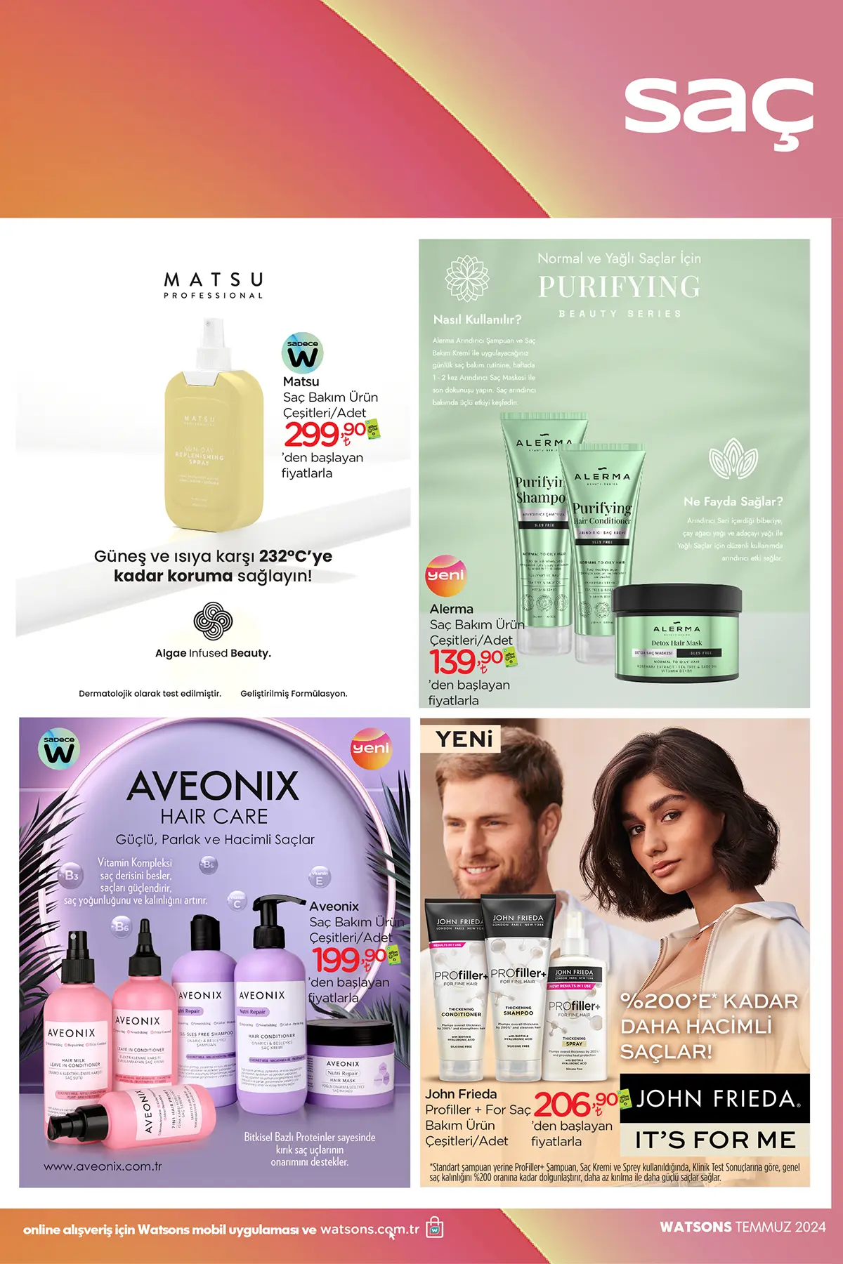 Watsons Temmuz 2024 Aktüel Ürünler Kataloğu 33. Sayfa