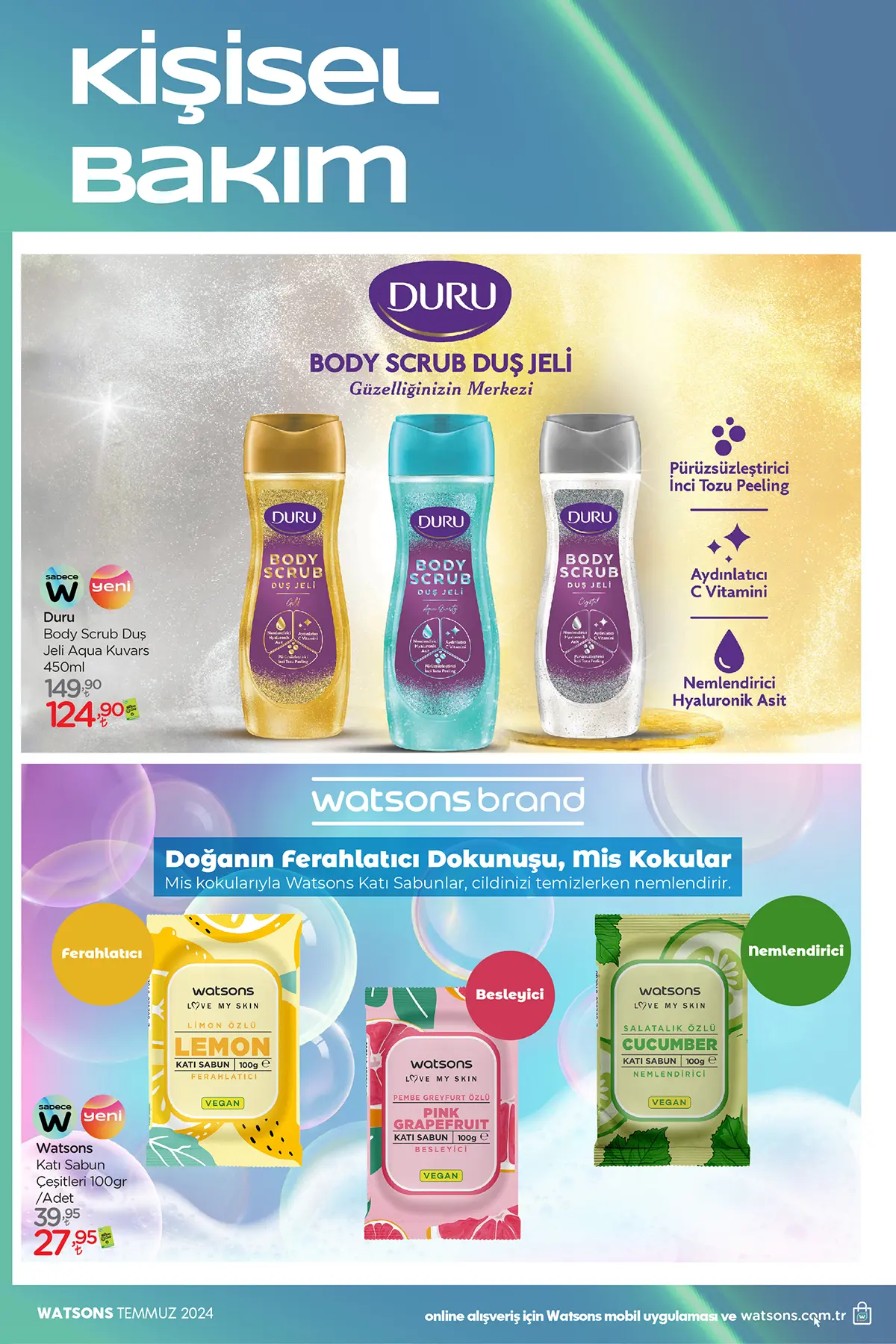 Watsons Temmuz 2024 Aktüel Ürünler Kataloğu 36. Sayfa